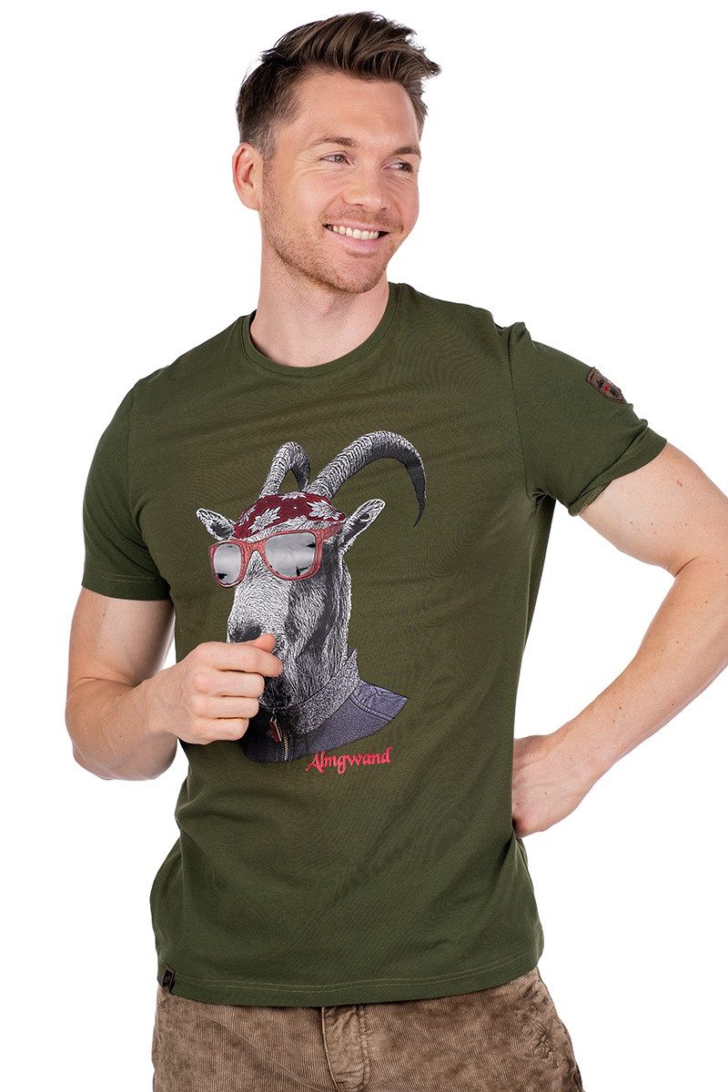 Almgwand Trachtenshirt Trachtenshirt Herren - HEITERBERGALM günstig online kaufen
