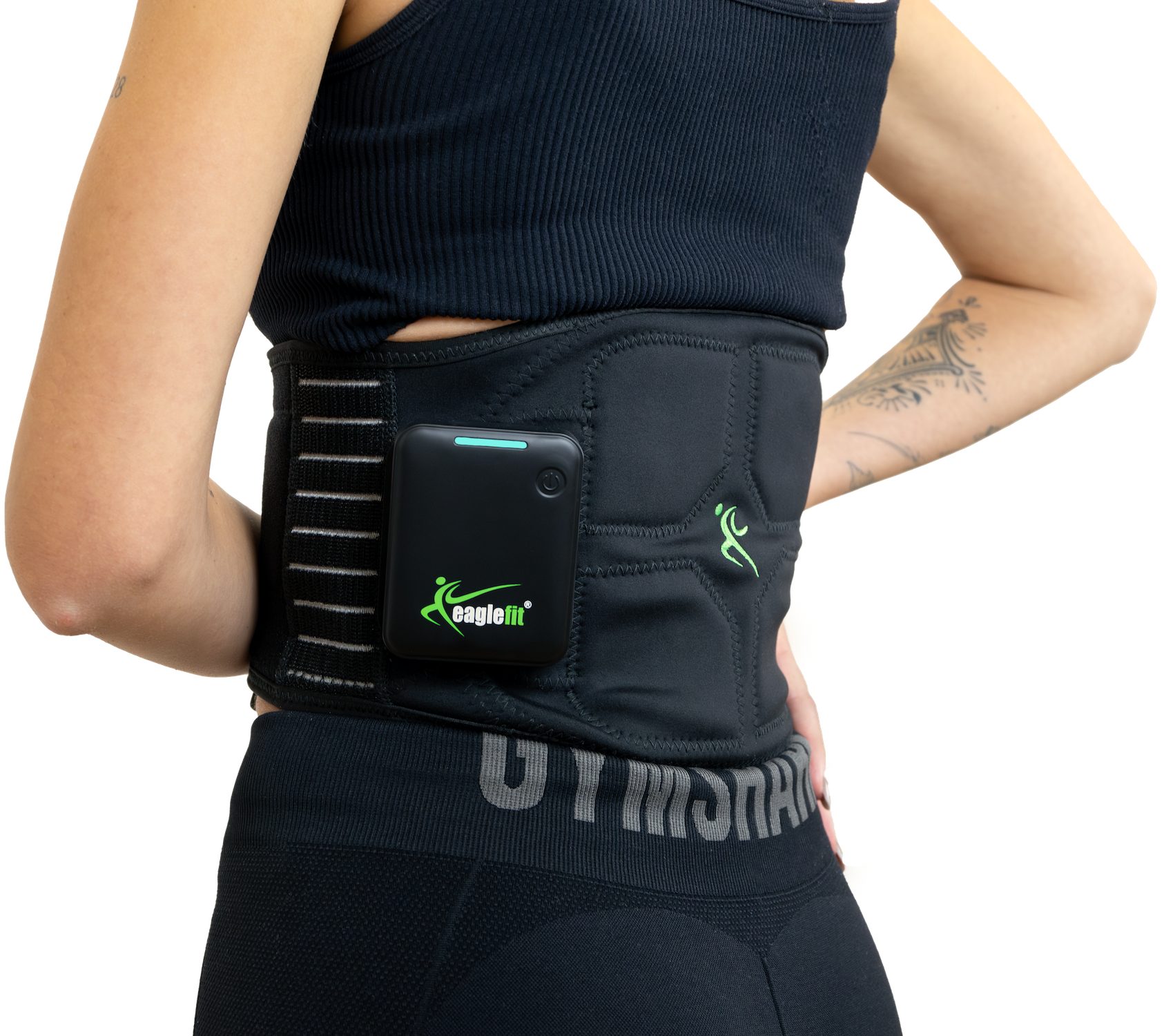 eaglefit® EMS-Gerät eaglefit Rückenmuskulatur EMS Bauchmuskel-Gürtel, deine Rückentraining, gezielt untere oder Bauchmuskeln Trainiere oder die Bauch- BELT