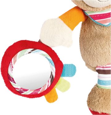 Fehn Greifspielzeug Classic Stars, Activity-Teddy, inklusive Befestigung