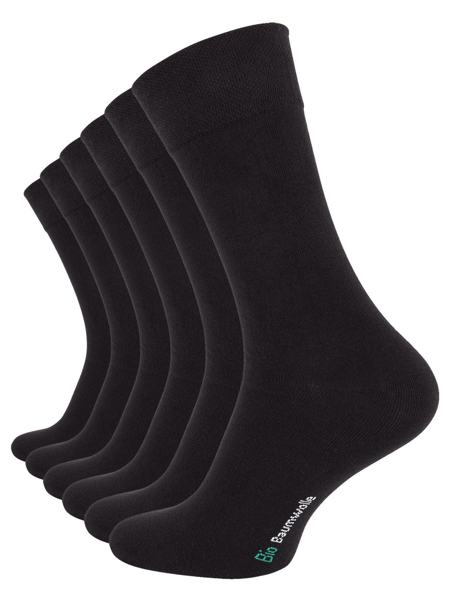 Vincent Creation® Socken (6-Paar) in angenehmer Bio-Baumwollqualität günstig online kaufen
