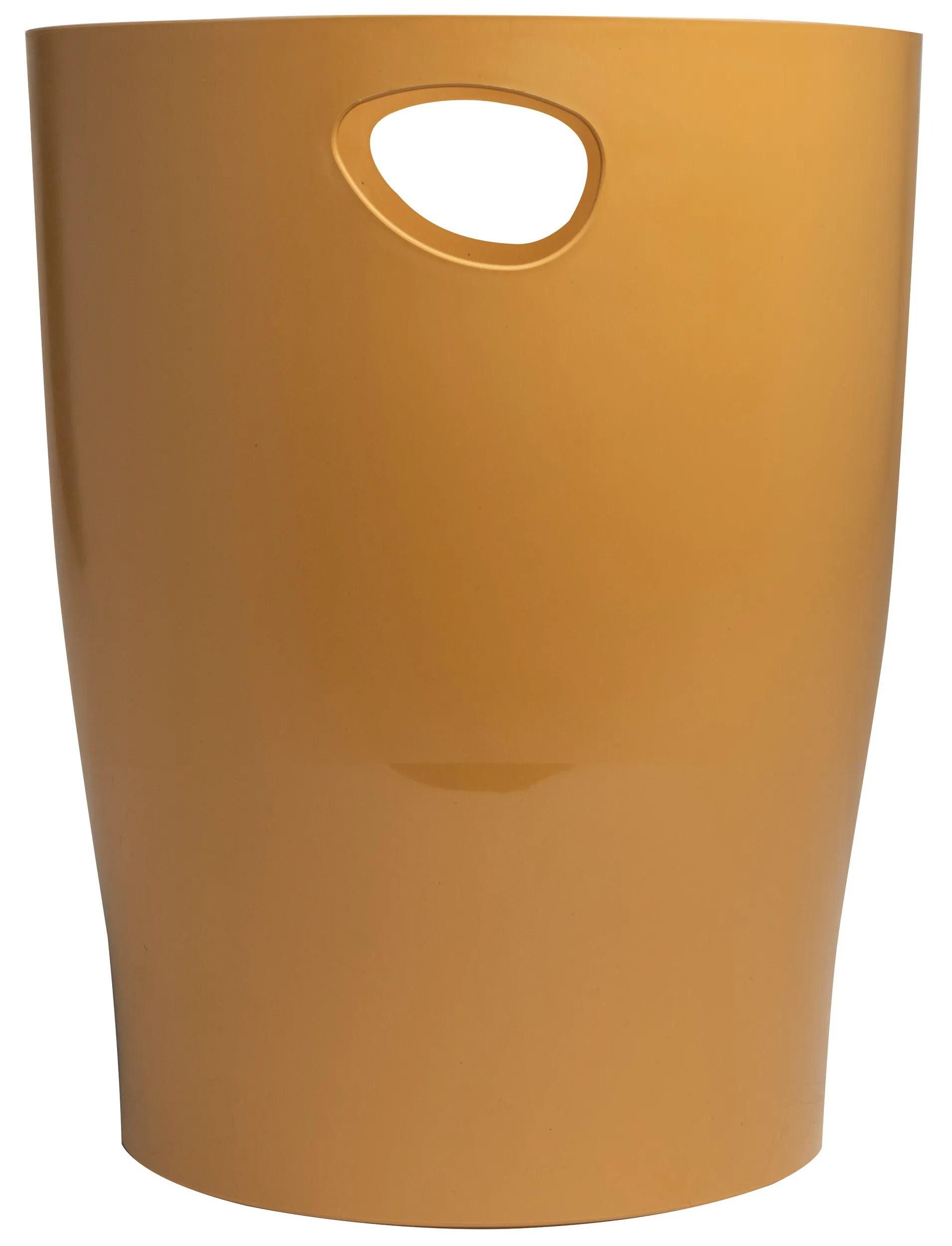 EXACOMPTA Mülleimer 8x Papierkorb Ecobin, Neo Deco - Or cuivré - 45329D, Papierkörbe