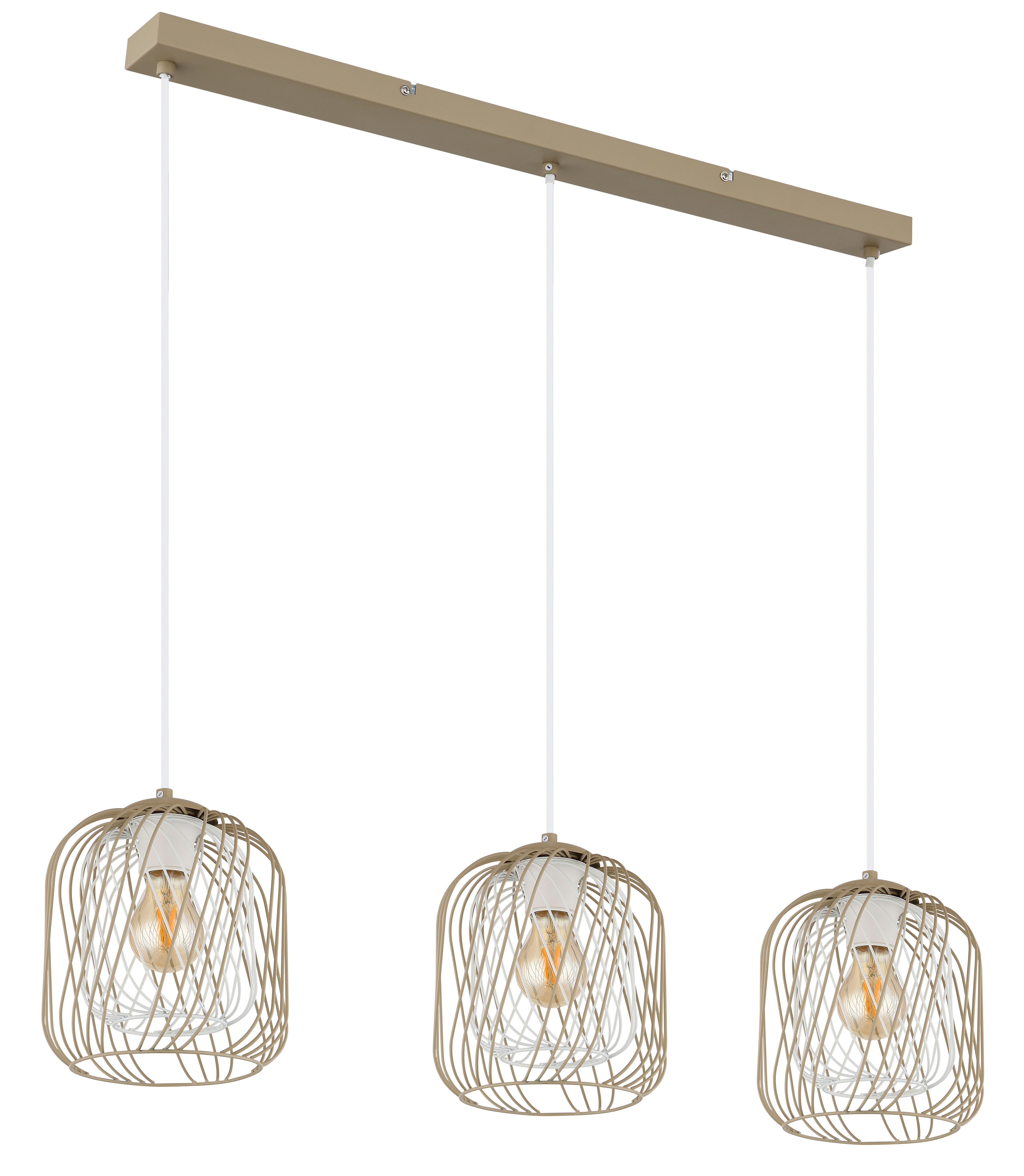 GLOBO LIGHTING Hängeleuchte DICHTI, ohne Leuchtmittel, Hängelampe/Pendelleuchte/Esszimmer/Wohnzimmer/Esstisch
