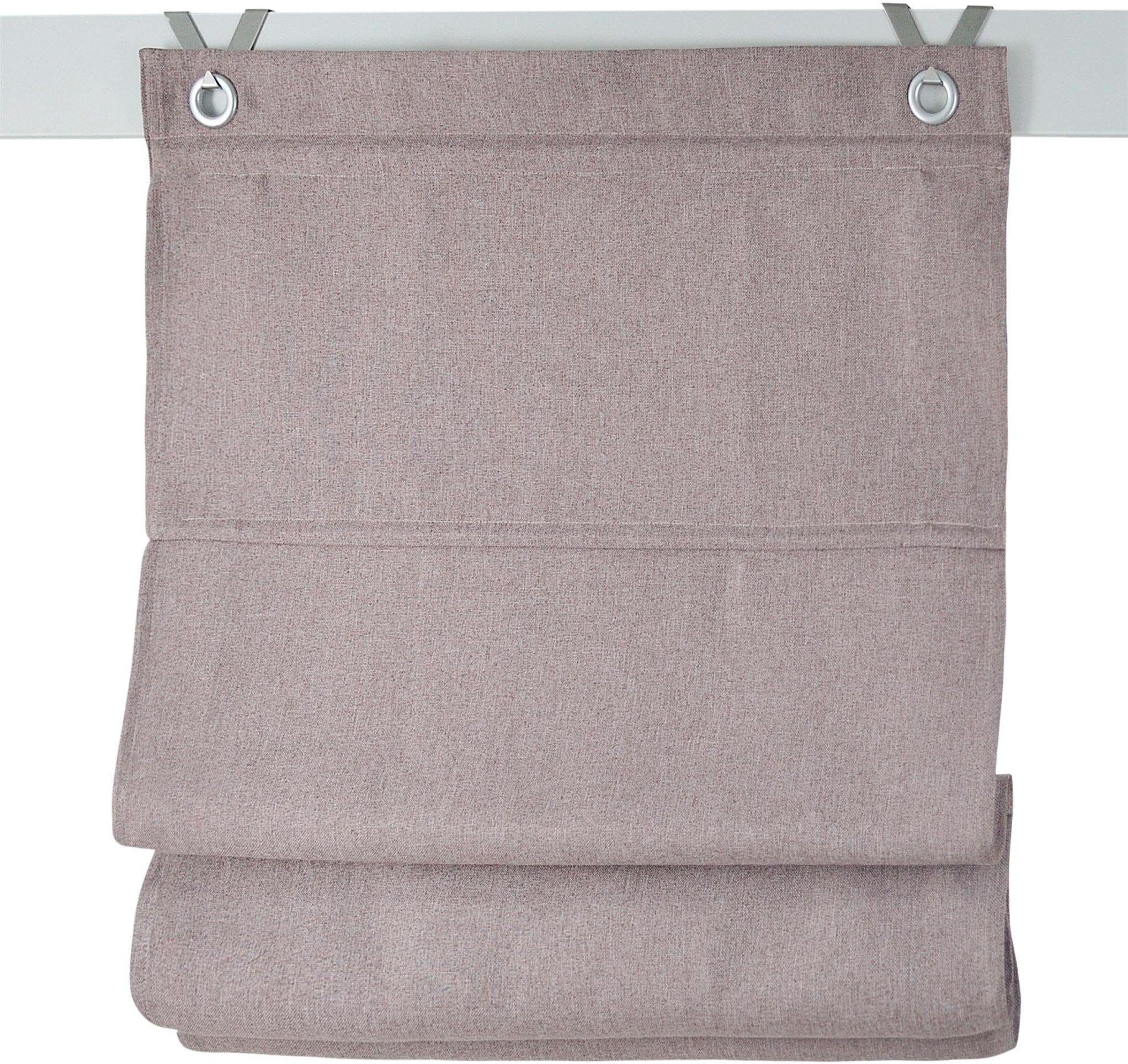 Kutti Raffrollo Dimout, mit Hakenaufhängung, ohne Bohren, freihängend, verd günstig online kaufen