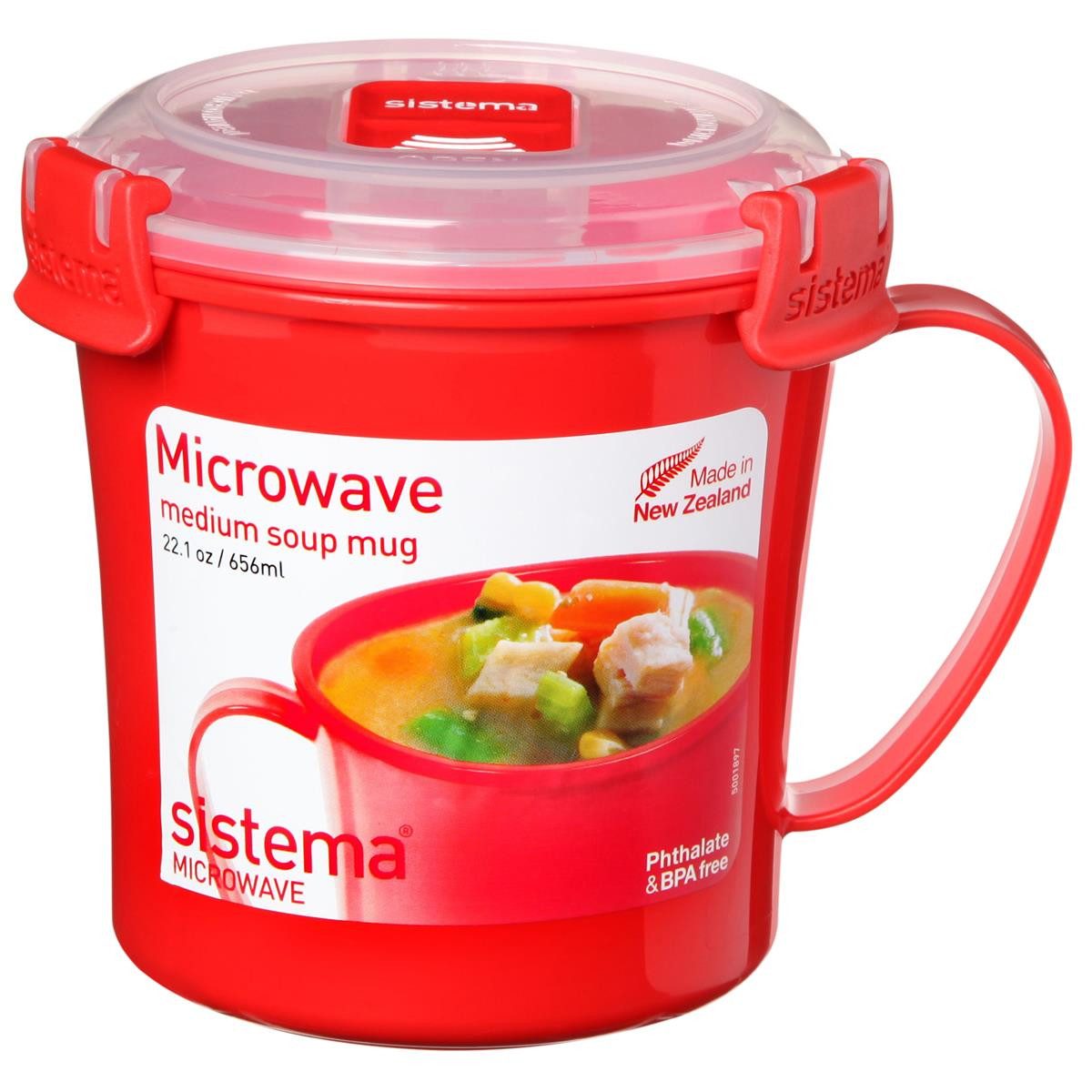 sistema Schaumlöffel sistema® SI1107 sistema® Mikrowellen-Suppentasse