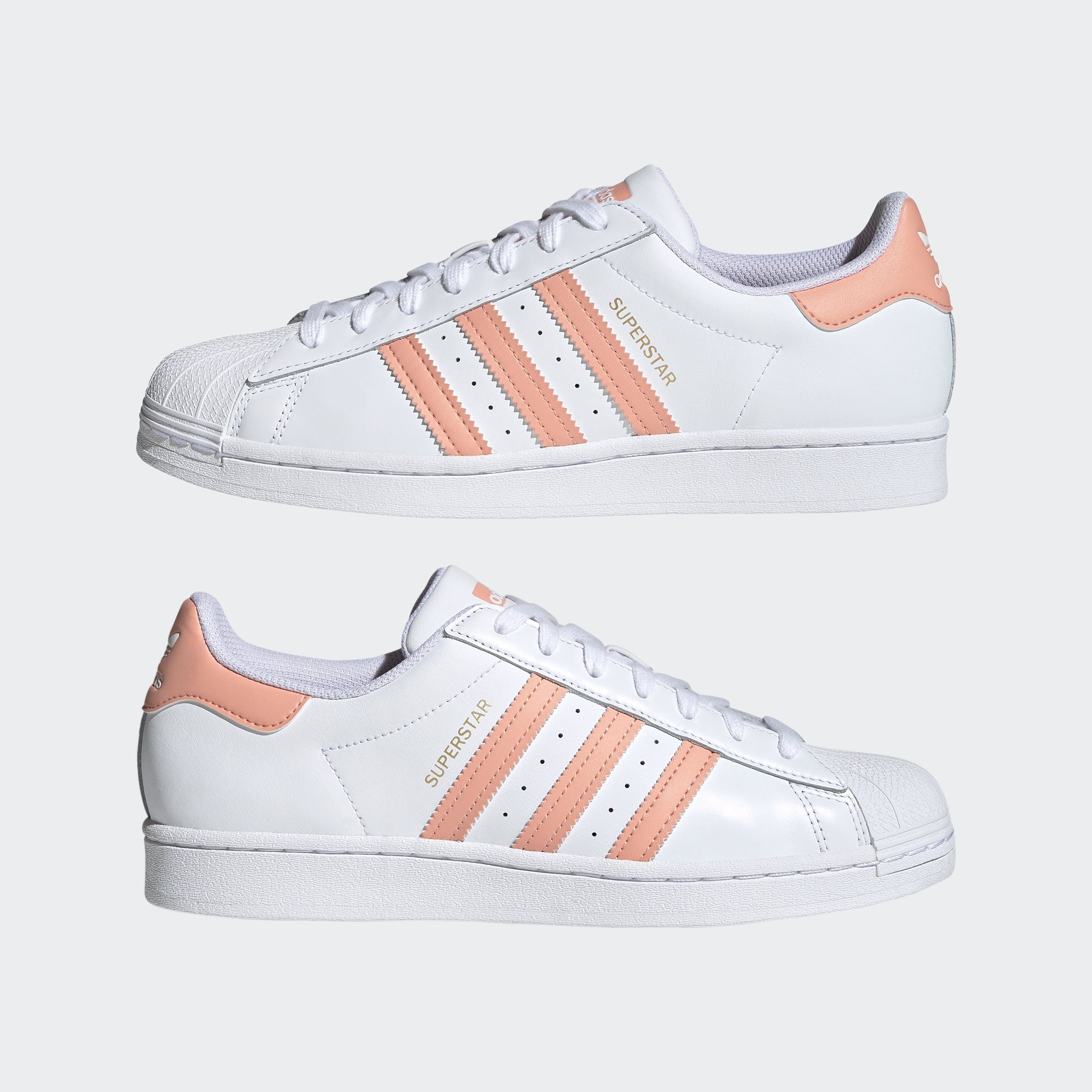 Superstar Sneaker adidas Originals FTWWHT-AMBLUS-AMBLUS