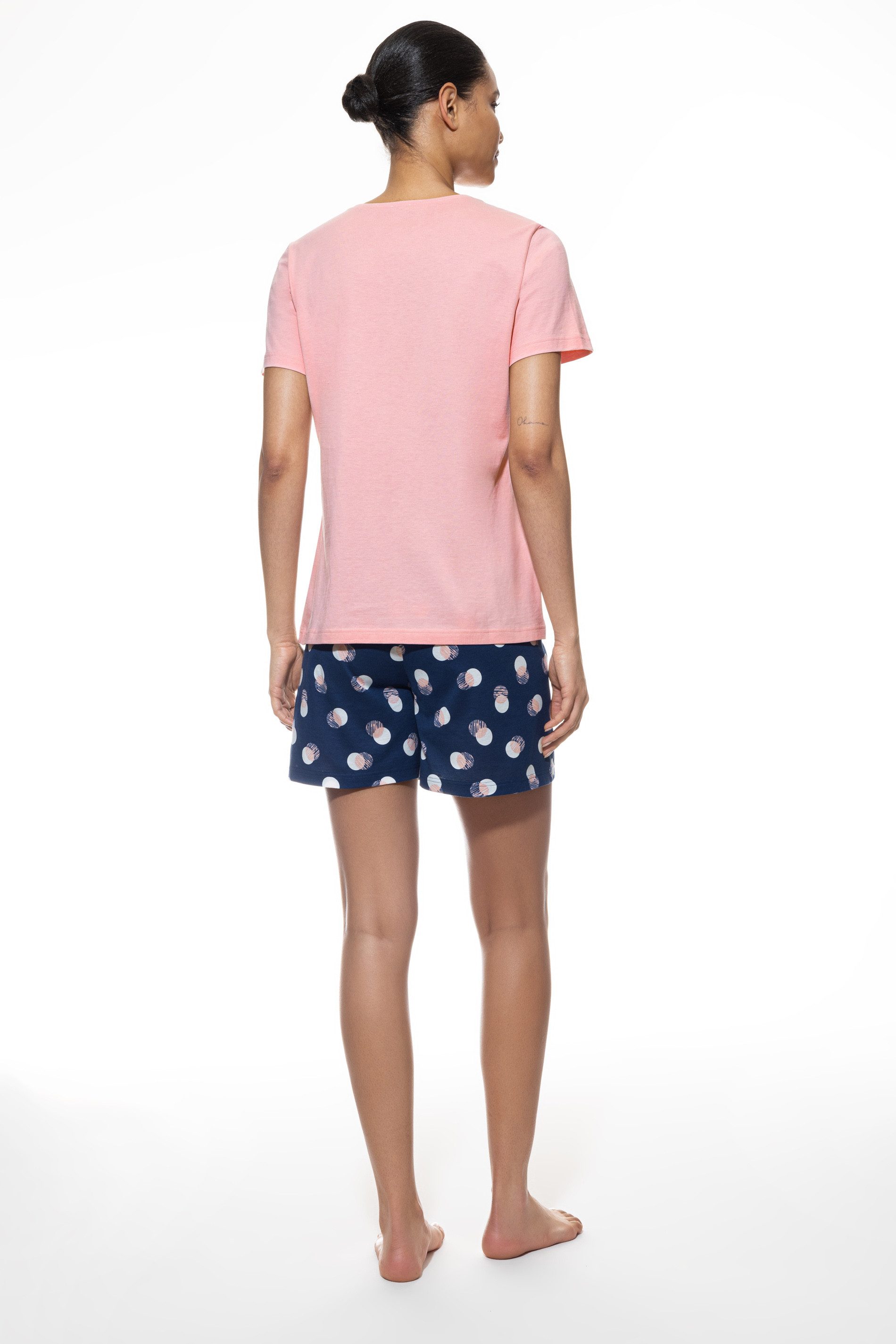Mey Schlafanzug Schlafanzug Pyjama kurz SERIE SCRIBBLED DOTS günstig online kaufen