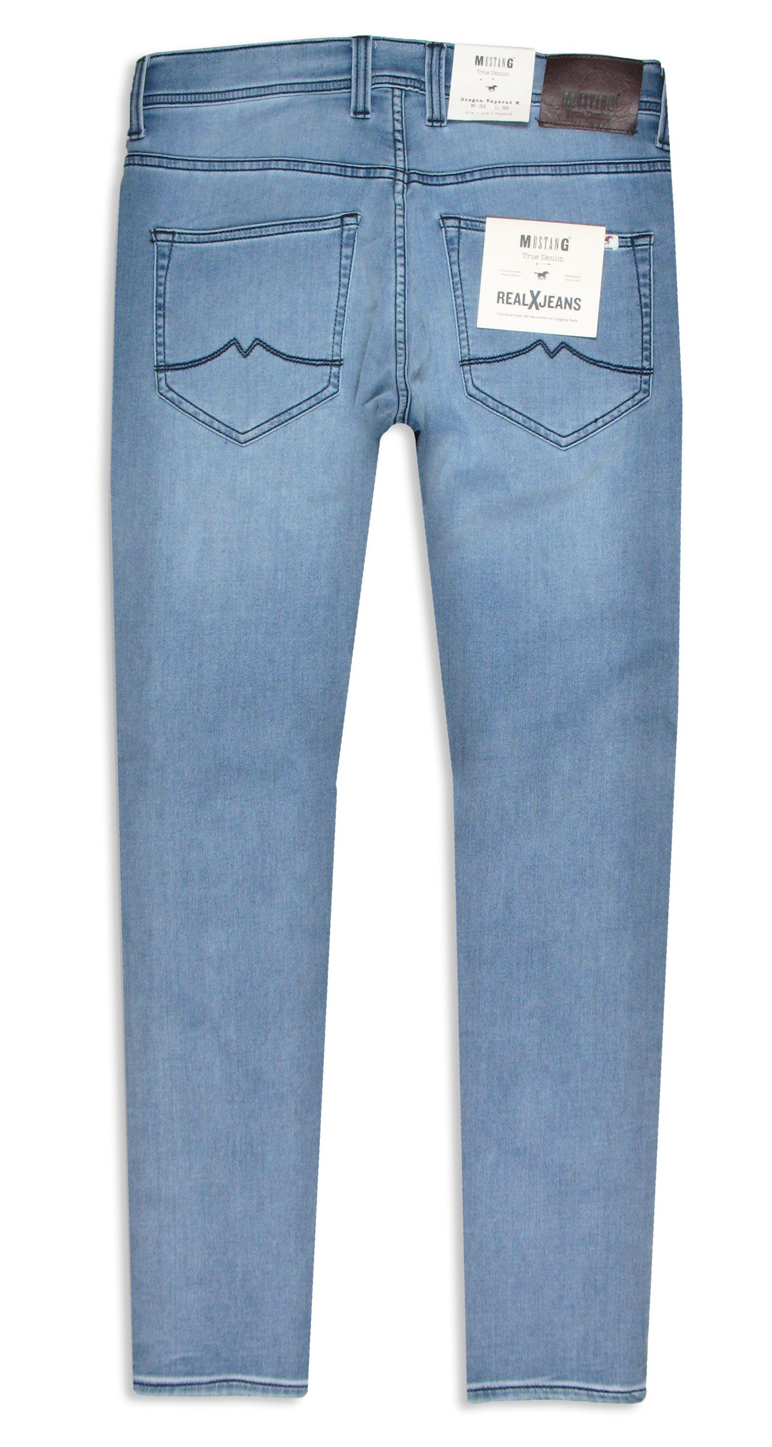 MUSTANG 5-Pocket-Jeans Oregon Tapered K Sweat-Denim günstig online kaufen