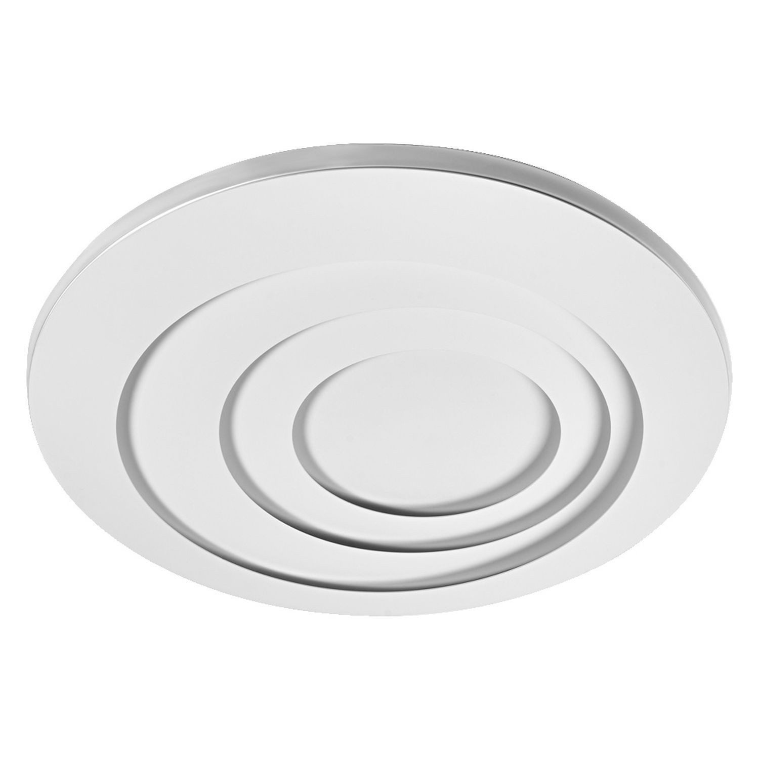 Licht-Erlebnisse Deckenleuchte ELUNIS, LED fest integriert, Warmweiß, LED rund Ø 50.6 cm 3000 K 2300 lm Modern