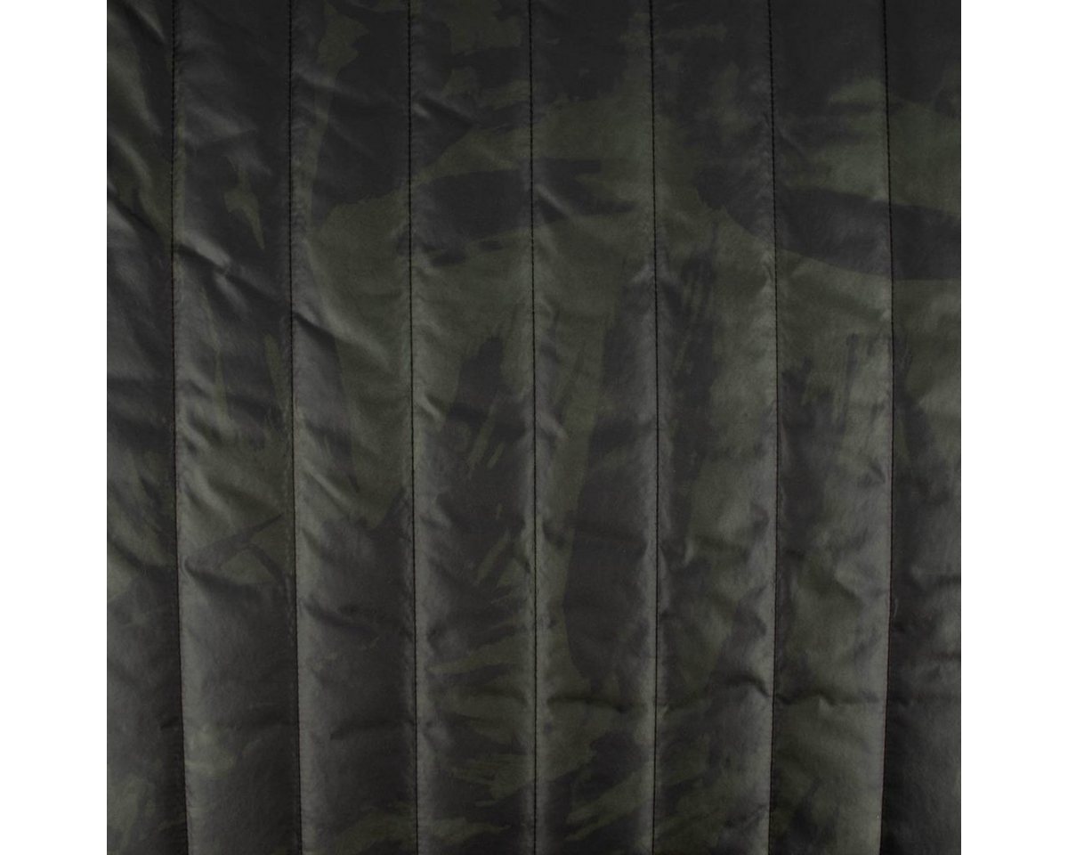 Thumbnail - SCHÖNER LEBEN. Stoff Bekleidungsstoff Steppstoff Camouflage schwarz olivgrün schlamm 1,35m, abwaschbar