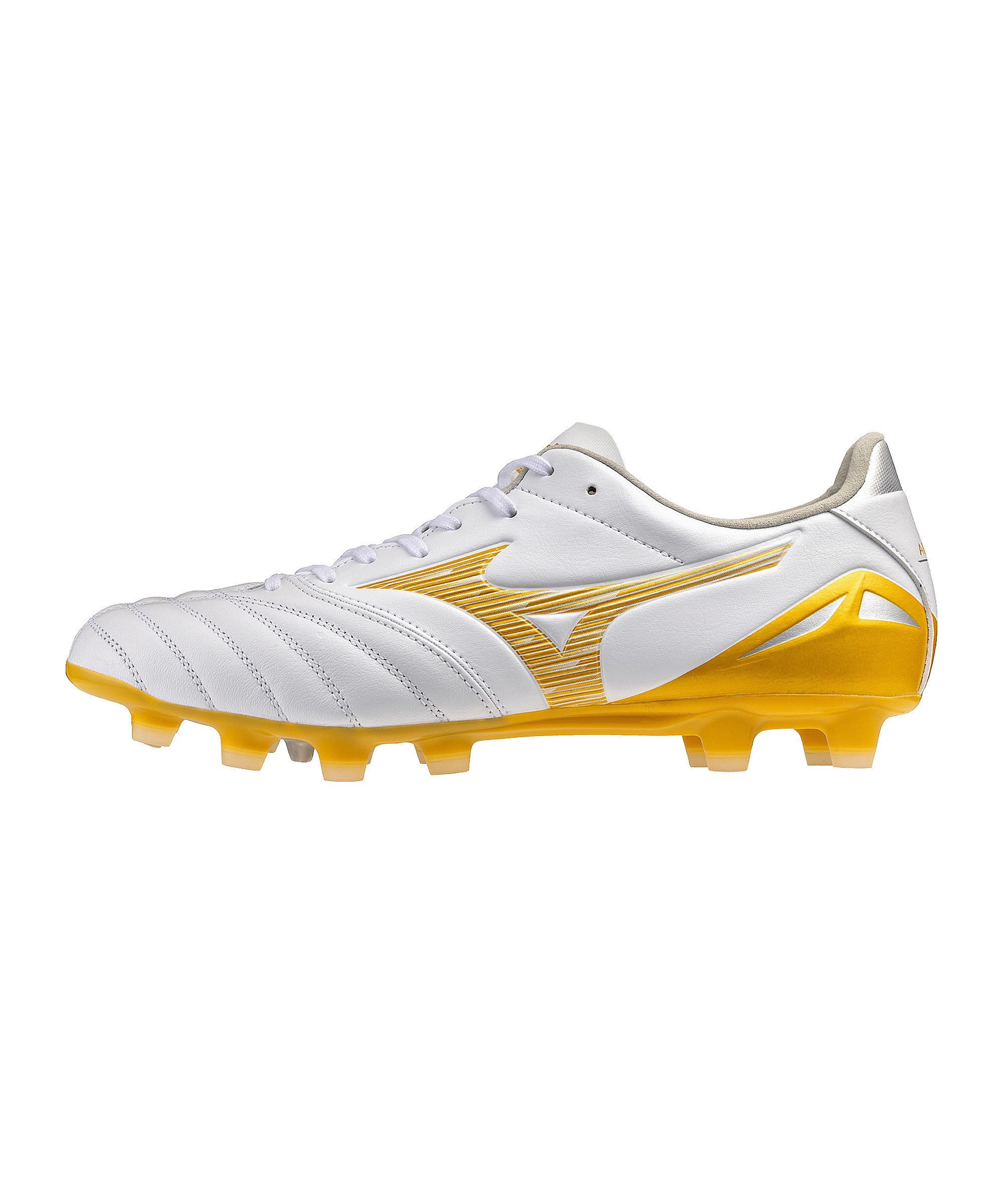 Mizuno Mizuno Morelia Neo IV Pro FG Blazing Flair Weiß Fußballschuh