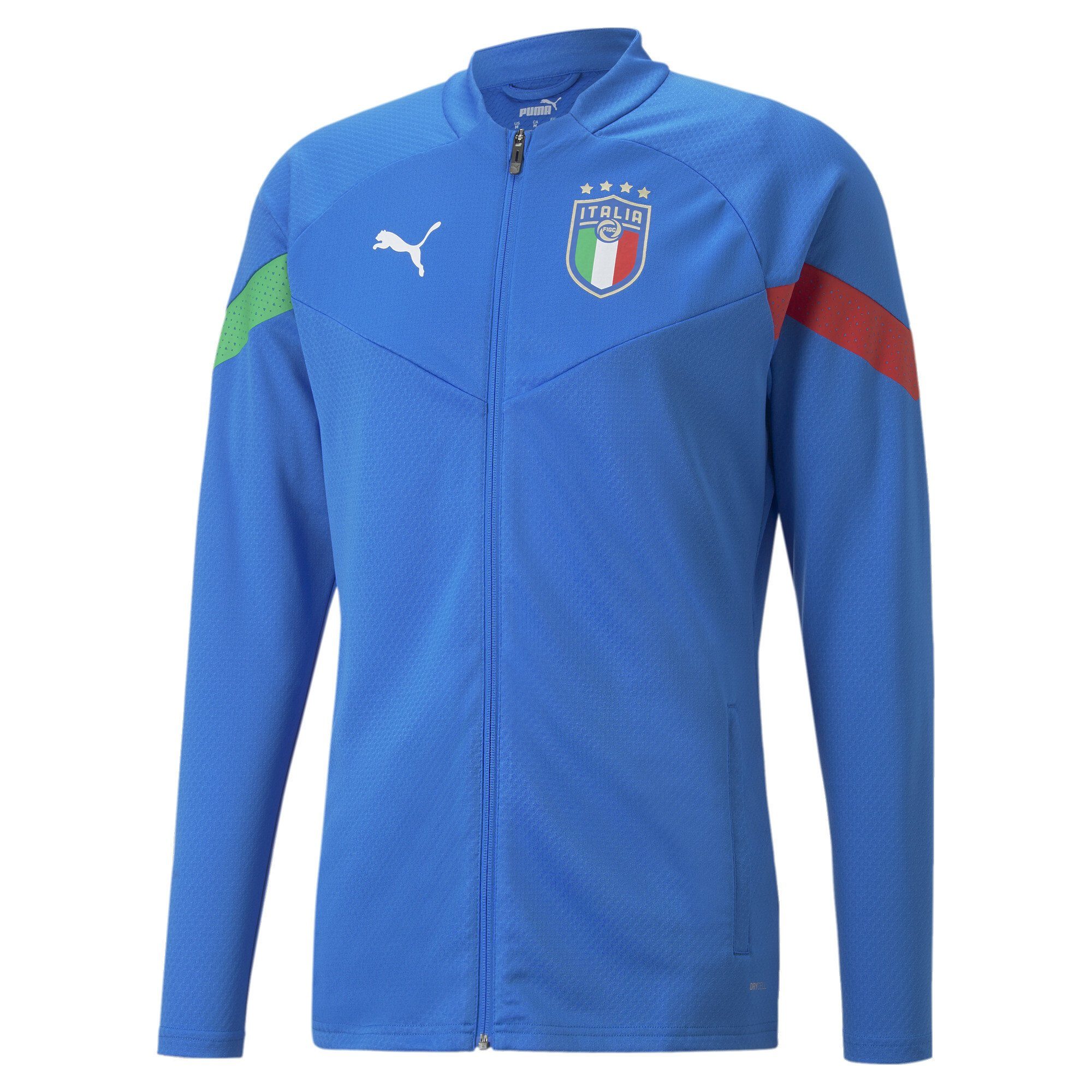 PUMA Sweatjacke Italien Fußballspieler Trainingsjacke Herren