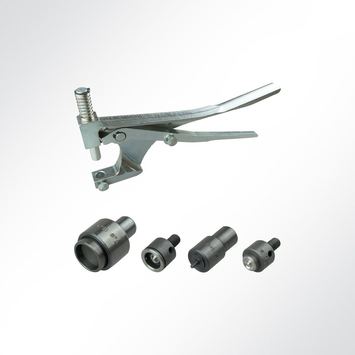 Druckknopf Druckknopfzange Nieten (1-tlg) für LYSEL® 17mm, Montagewerkzeug zum