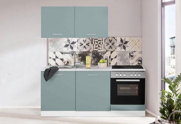 HELD MÖBEL Küchenzeile Visby, ohne E-Geräte, Breite 180 cm für Geschirrspülmaschine