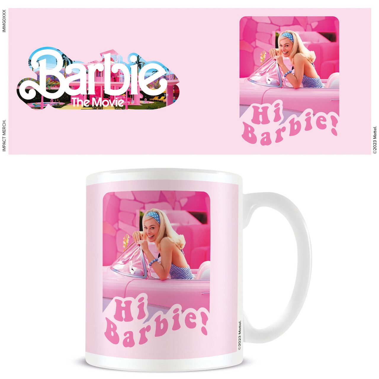 Tasse Tasse - Barbie Movie - Hi Barbie (NEU & OVP)