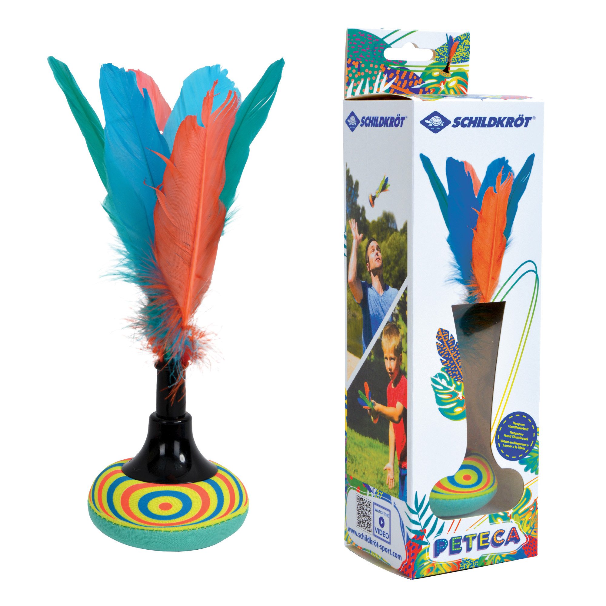 MTS Federball Donic Schildkröt Handfederball Peteca Neopren