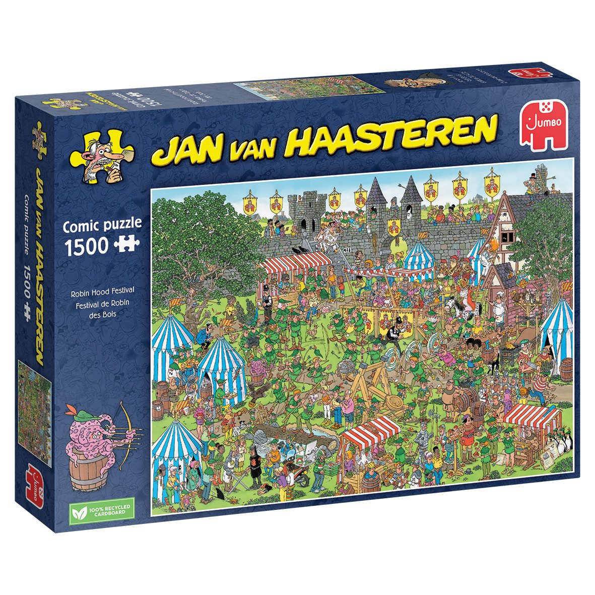 Jan van Haasteren Puzzle Jan van Haasteren Robin Hood Festival 1500 Teile Puzzle, 1500 Puzzleteile