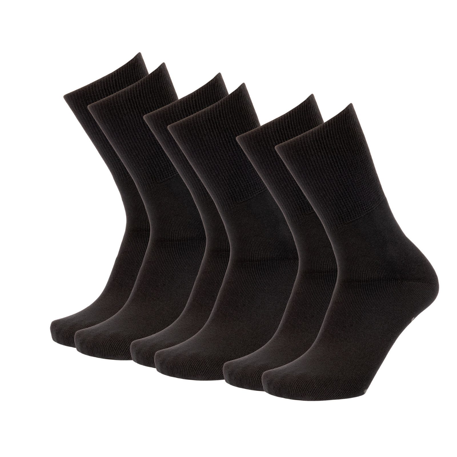 Tiedtke-Medical Gesundheitssocken Ultraflex Venensocken 3er-Set ideal bei Ödemen & geschwollenen Beinen (3-Paar) extra weit