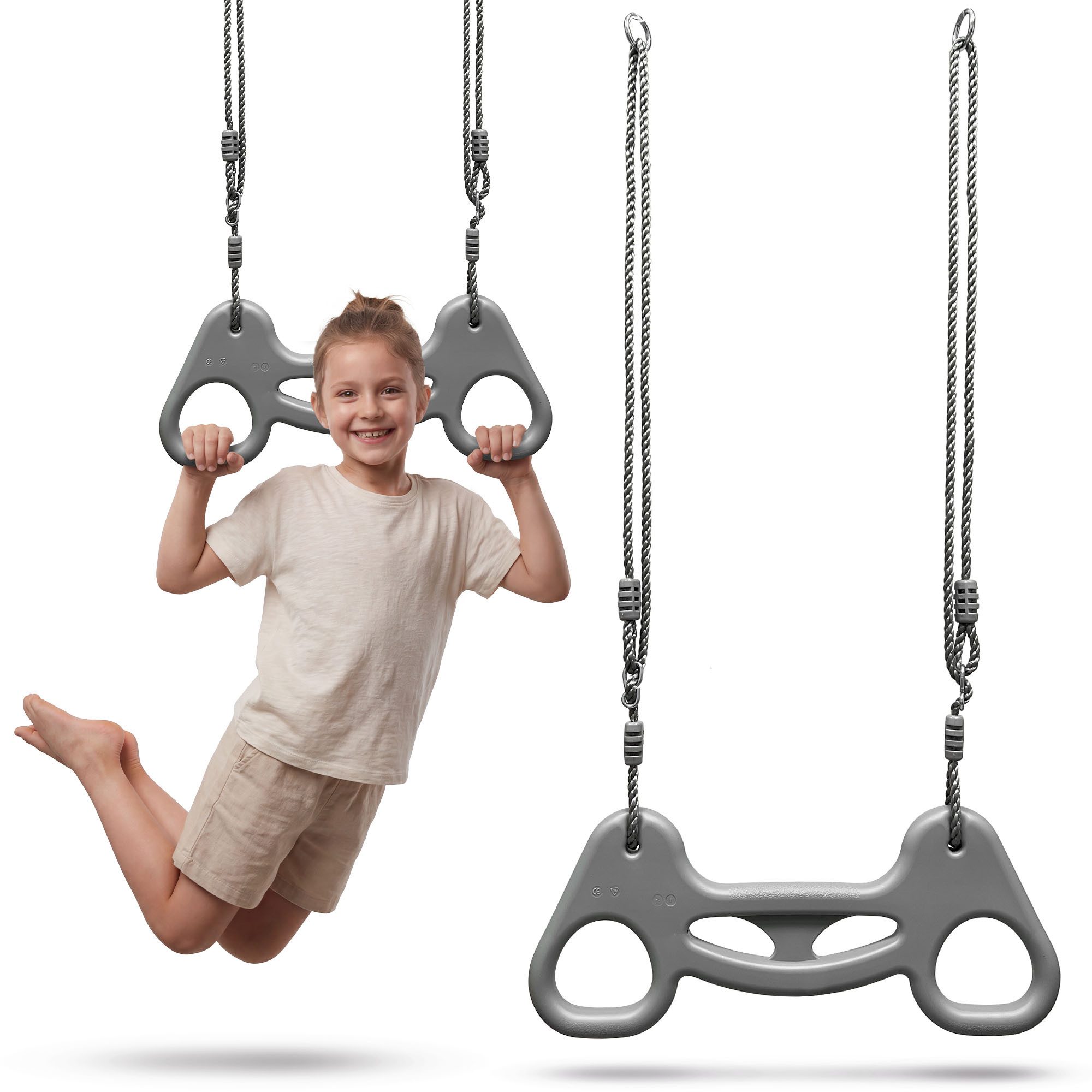 HyperMotion Babyschaukel HyperMotion Turntrapez Kinder verstellbar Trainingsgriff