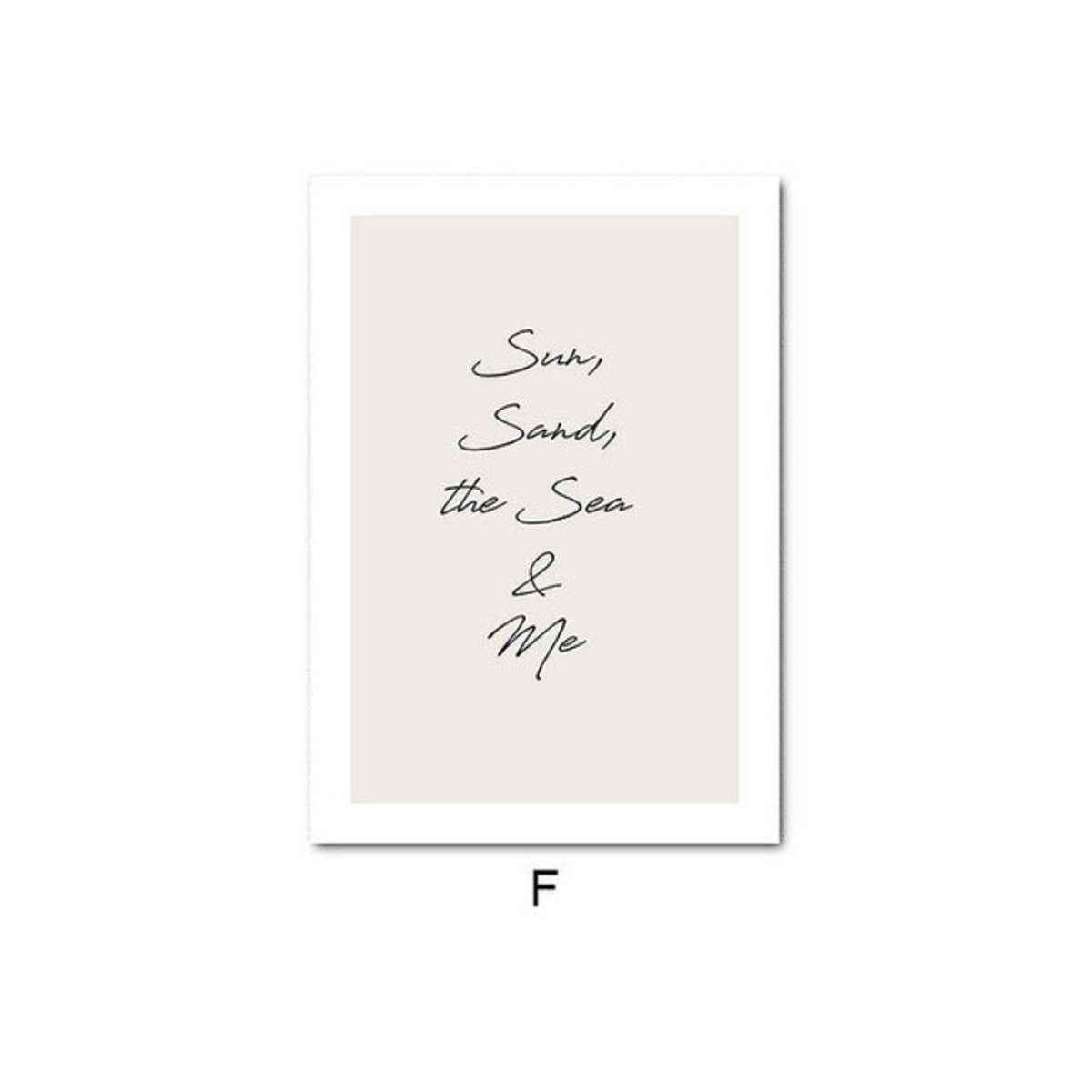 TPFLiving Kunstdruck (OHNE RAHMEN) Poster - Leinwand - Wandbild, Landschaften und Natur - 8 Motive und in 14 Größen zur Auswahl - (Wanddeko Wohnzimmer), Farben: Braun, Beige und Weiß - Größe: 10x15cm