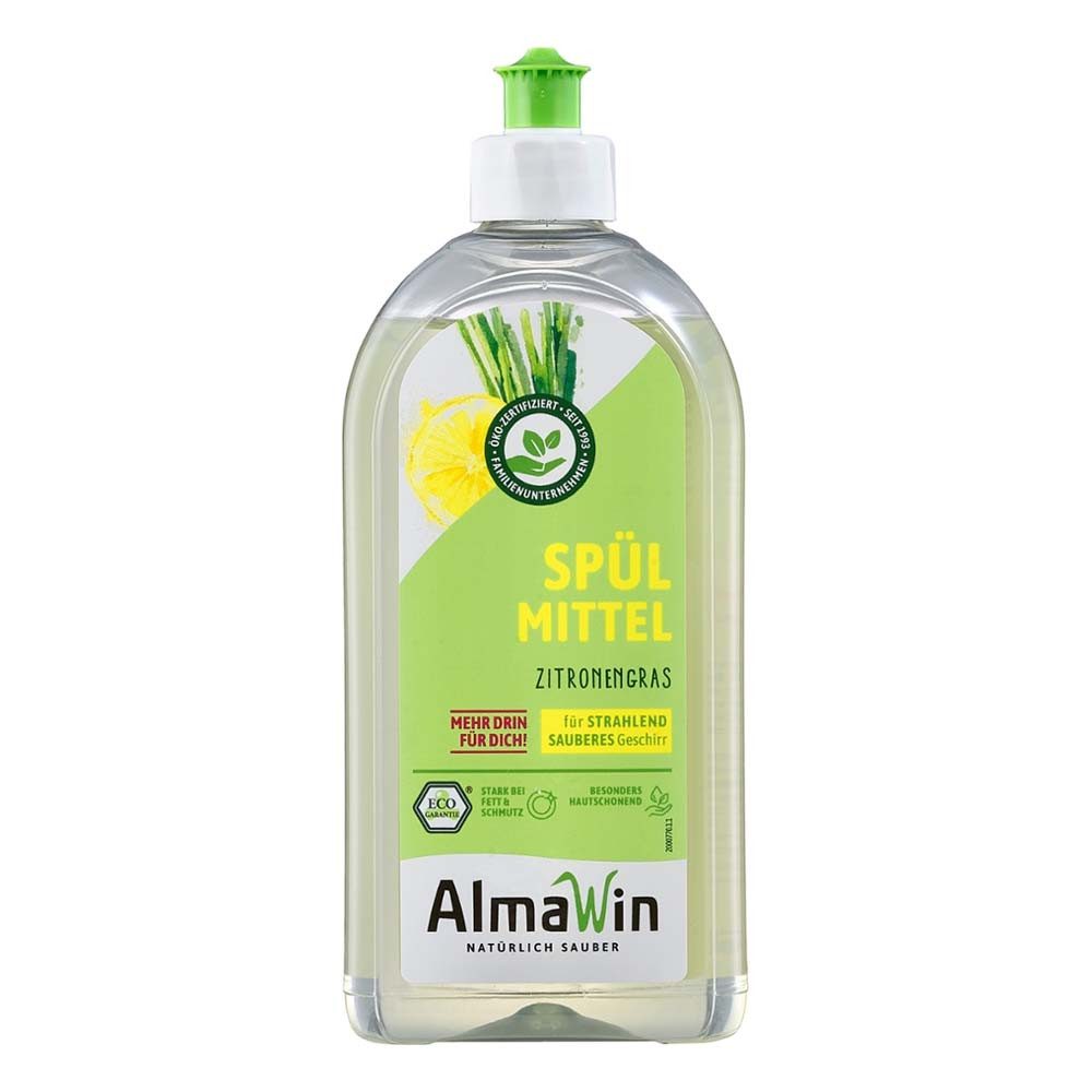 Almawin Spülmittel - Zitronengras 500ml Geschirrspülmittel