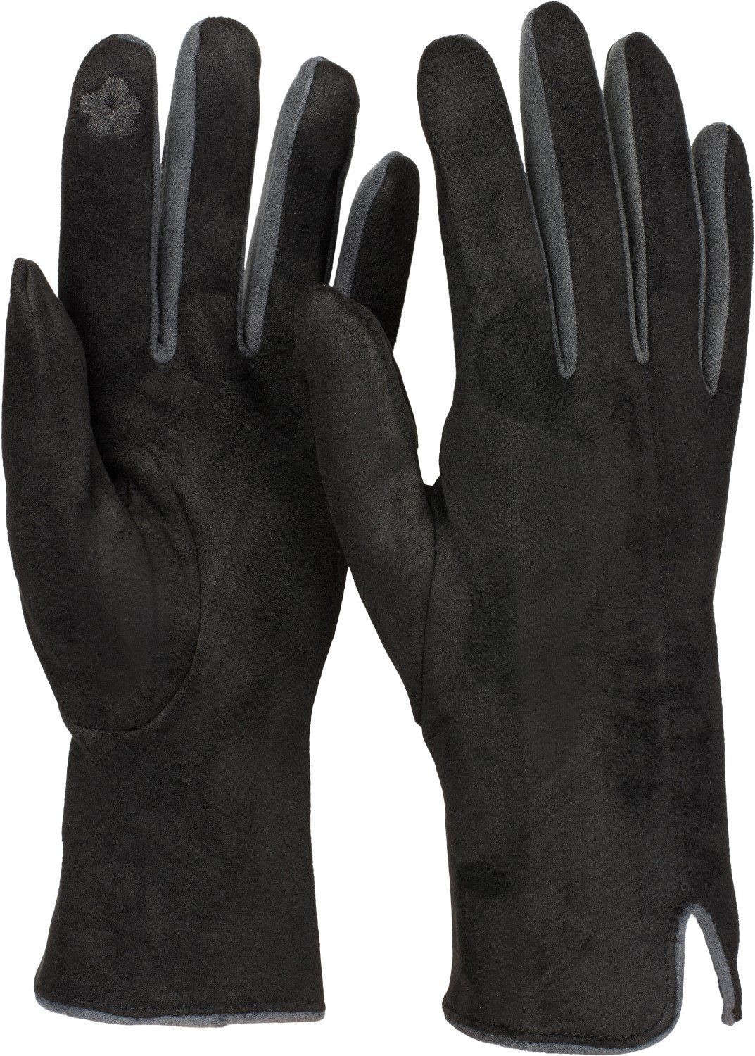 Fleecehandschuhe Touchscreen Handschuhe Kontrast