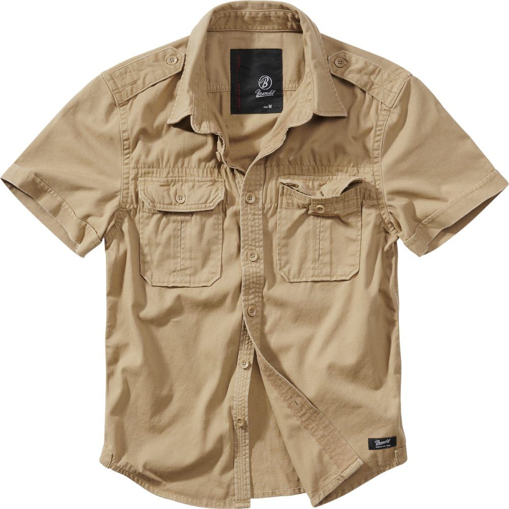 Brandit Outdoorhemd Brandit Vintage Hemd Kurzarm günstig online kaufen