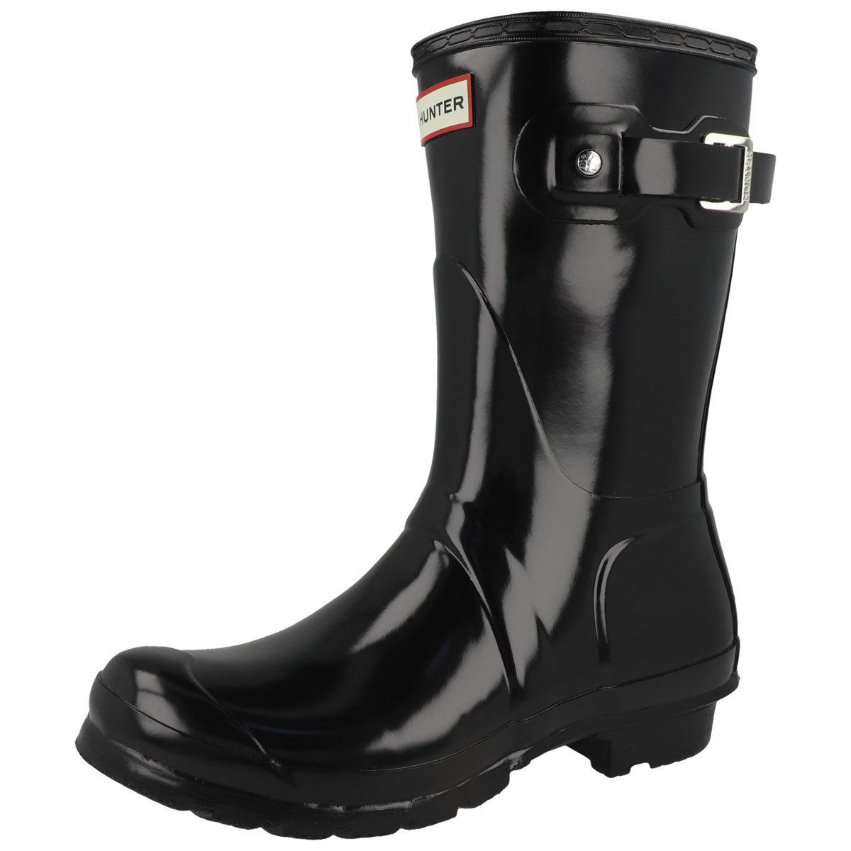Hunter Original Short Gloss Boot Damen Gummistiefel
