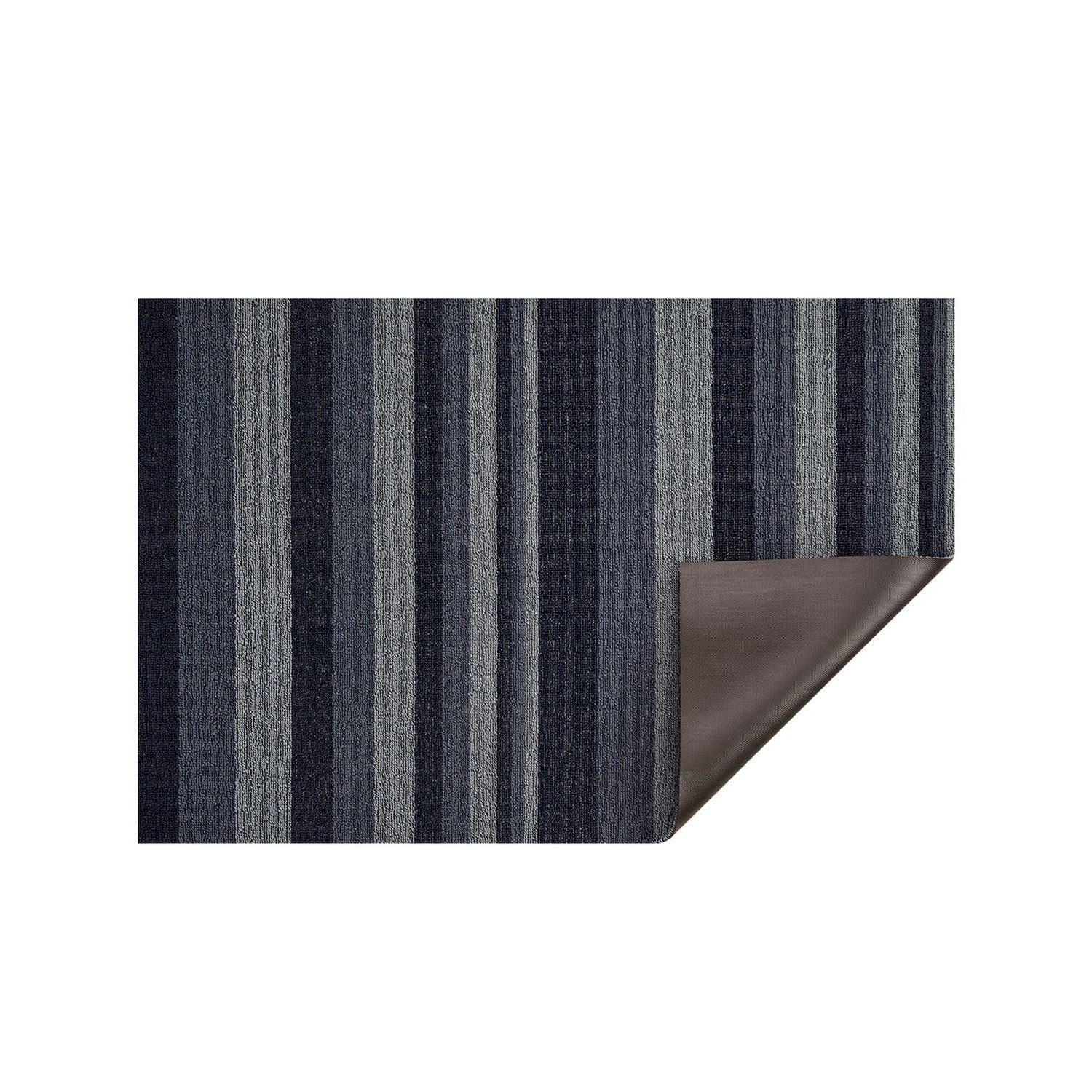 Fußmatte Bounce Stripe Storm 61 x 91 cm, Chilewich, rechteckig