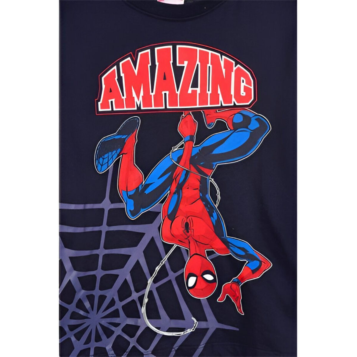 MARVEL Langarmshirt Marvel Spiderman Jungen Kinder Shirt Gr. 98-128 - Baumwolle