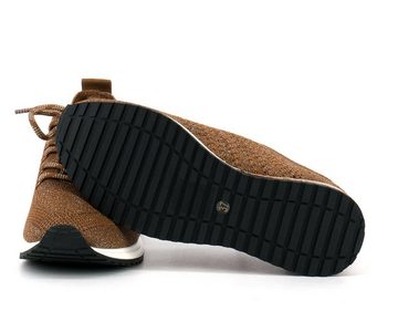 La Strada La Strada Sneaker knitted tan/silver - 1832649-4526 Sneaker