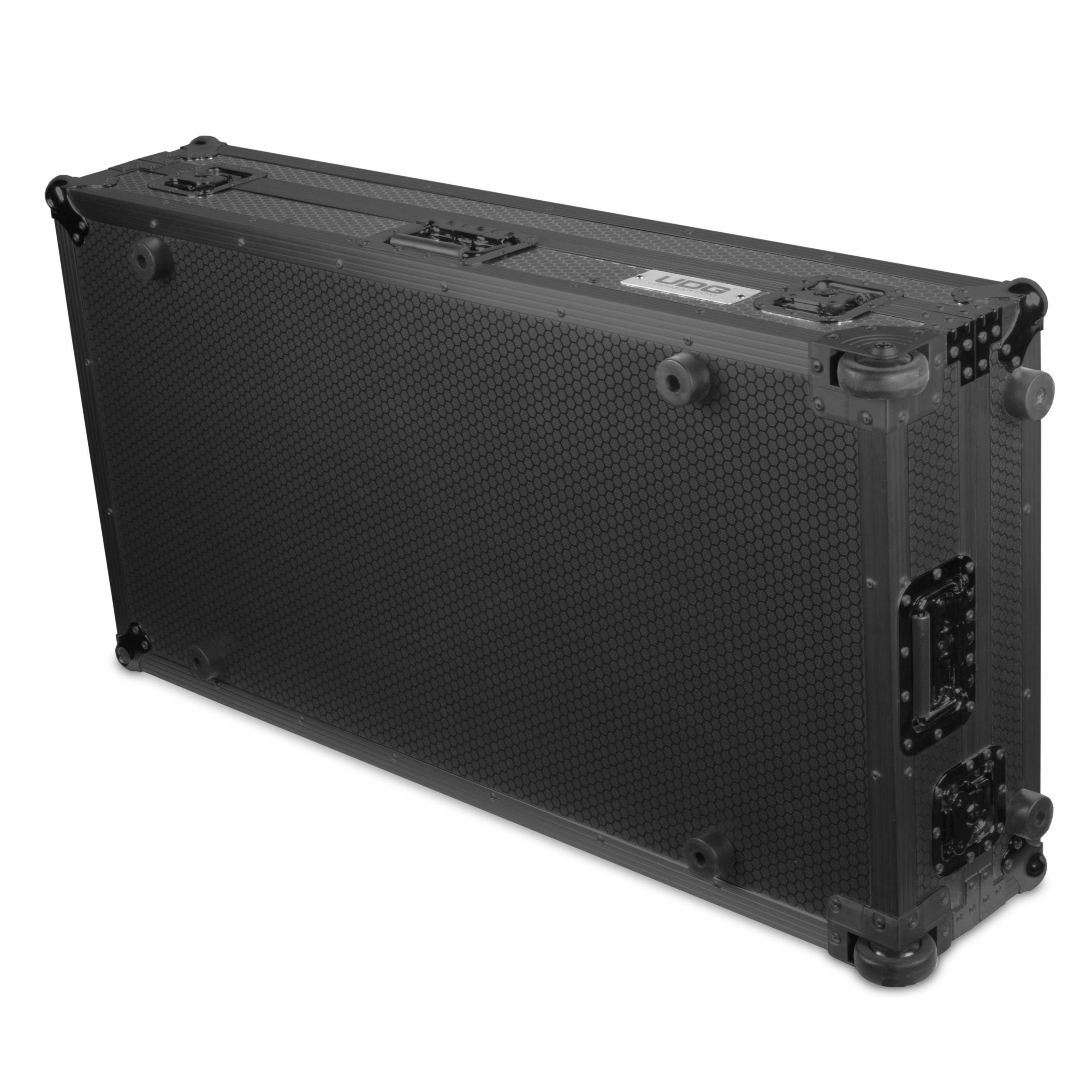 UDG Koffer, Ultimate Flightcase CDJ-3000/900NXS2 Black + Laptop Ablage
