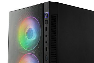 CSL 88295 Gaming-PC (Intel® Core i5 13400F, NVIDIA GeForce RTX 4070, 16 GB RAM, 1000 GB SSD, Luftkühlung)