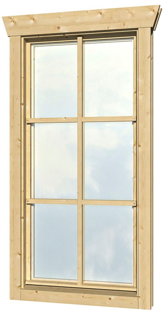 Skanholz Fenster Einzelfenster, Anschlag rechts