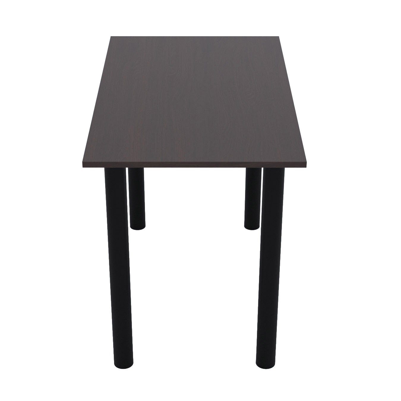 Küchentisch Wenge schwarzen Esszimmertisch mit Esstisch, AKKE Bürotisch 2mm PVC Beinen