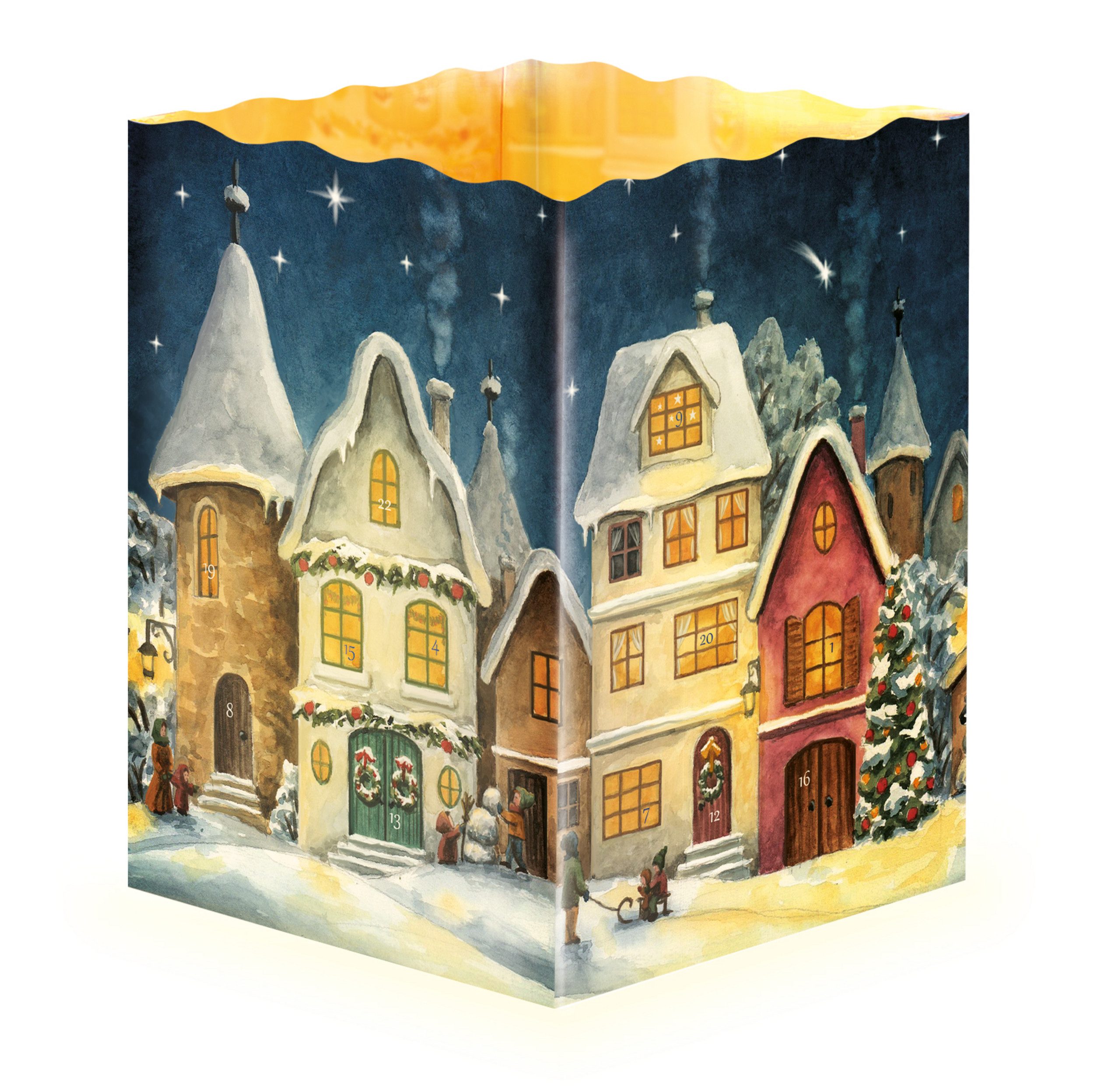Korsch Verlag Adventskalender Adventskalender 'Lichterstadt'