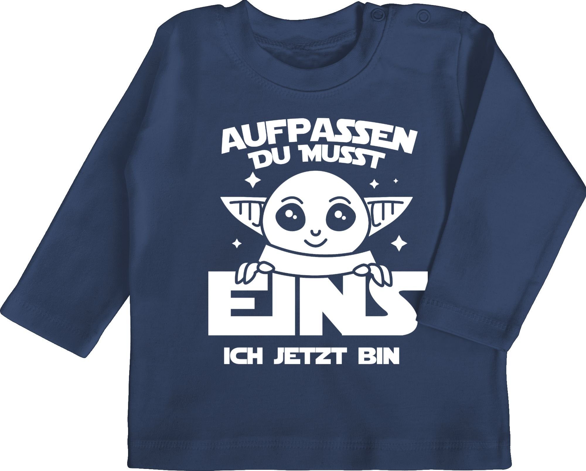 T-Shirt Aufpassen du musst eins ich jetzt bin