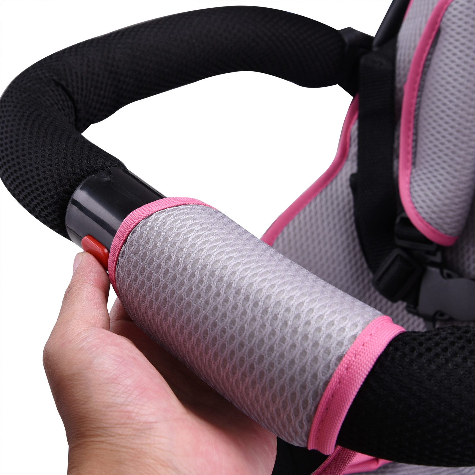 Spielwerk Dreirad-Kinderwagen, Dach Sicherheitsgurt Schubstange verstellbare Fußablage