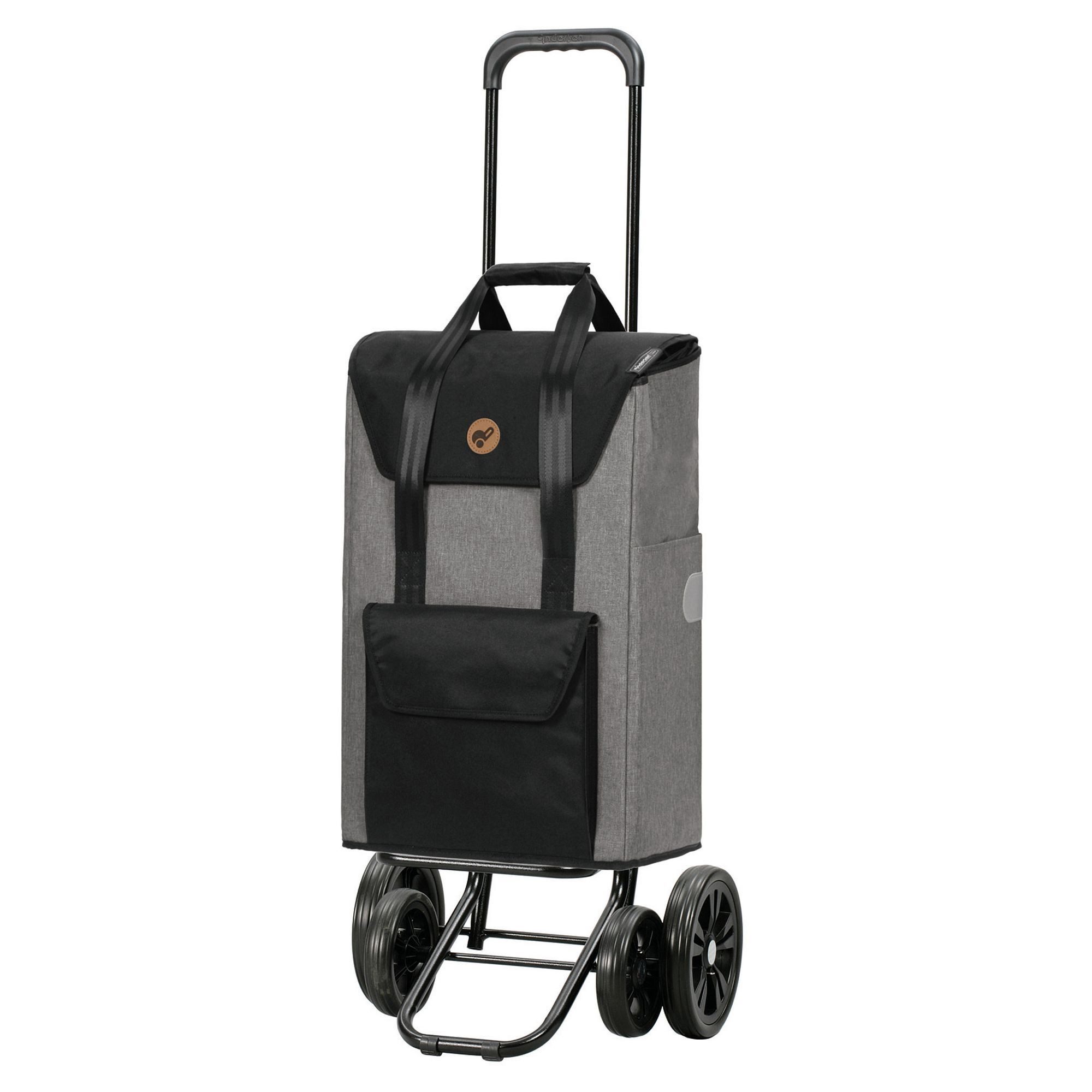 Andersen Einkaufstrolley Quattro Shopper, 44 l, Reflektoren