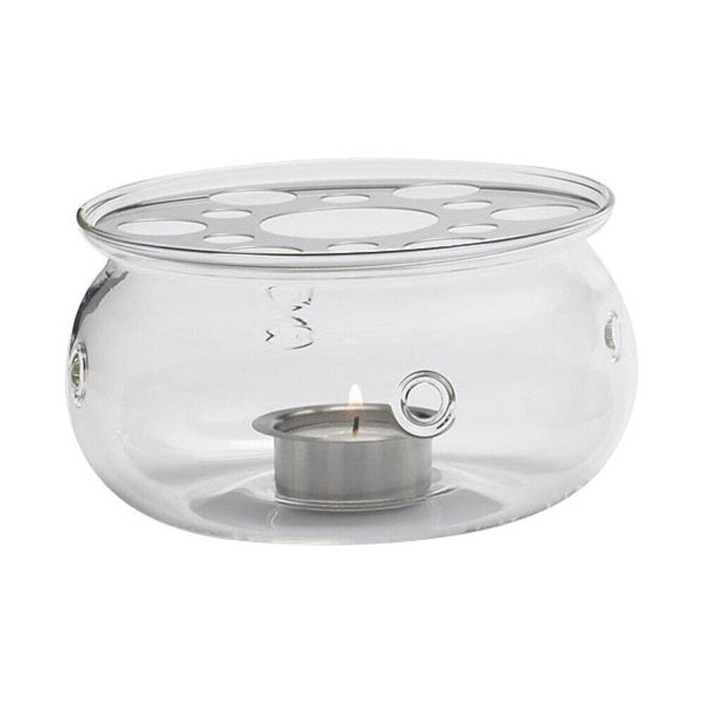 Trendglas Teestövchen Teewärmer Flair 15 cm klar, (1-tlg), Teewärmer Flair, Ø14,8cm, Glas, klar