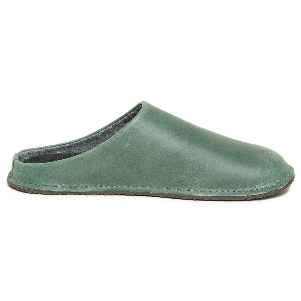 Gottstein Leather Loafer Pantoffel (1-tlg) Pantoffeln - Hausschuh aus Leder, Innensohle aus Filz