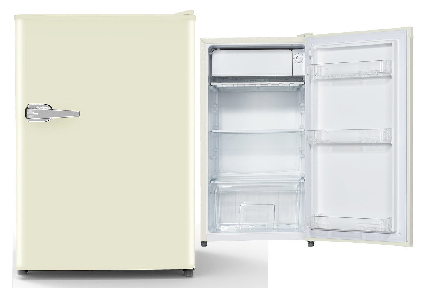 PKM Kühlschrank BKS91RCE, 83,1 cm hoch, 45,0 cm breit Creme