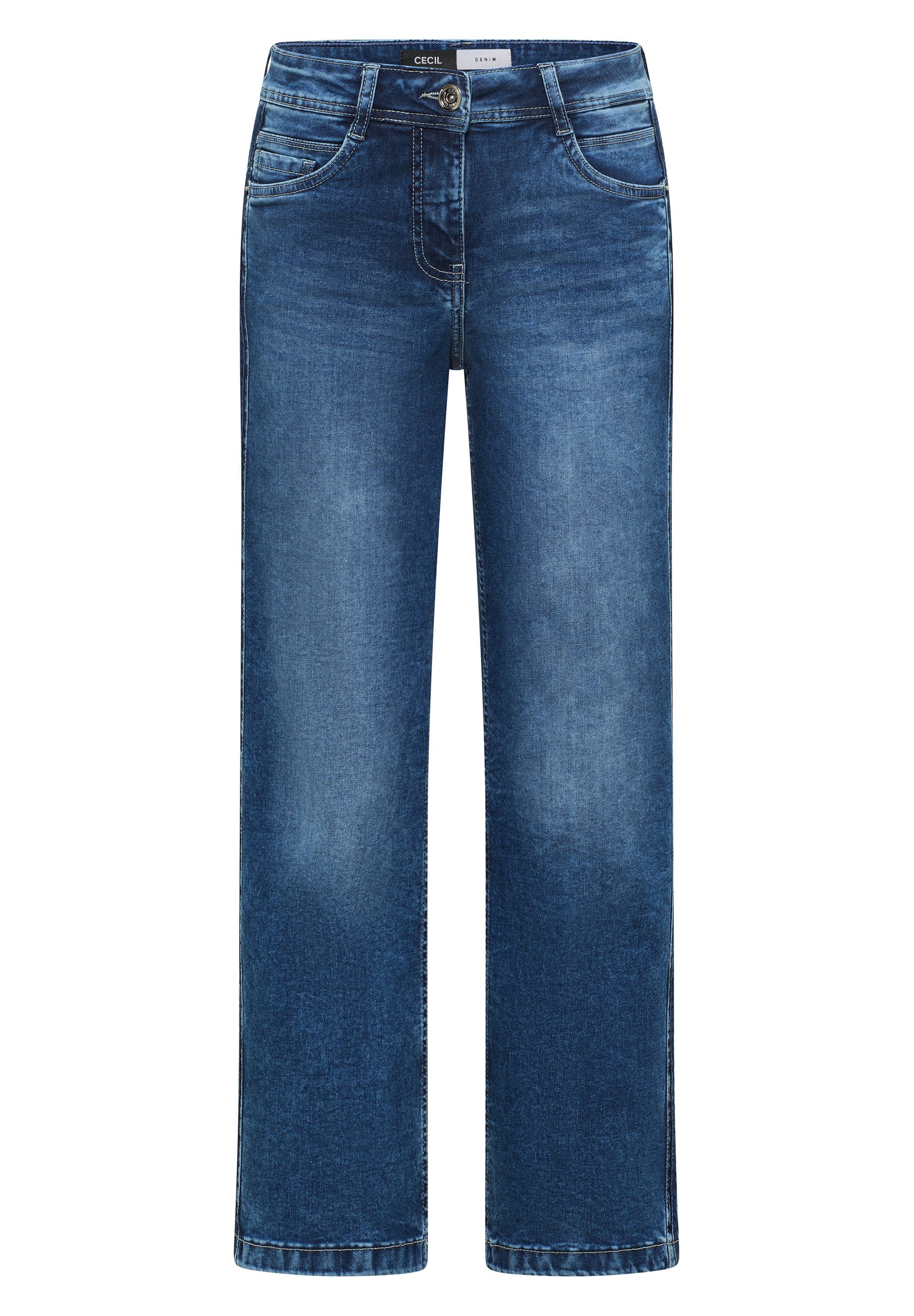 CECIL 5-Pocket-Jeans Wide Leg Jeans
