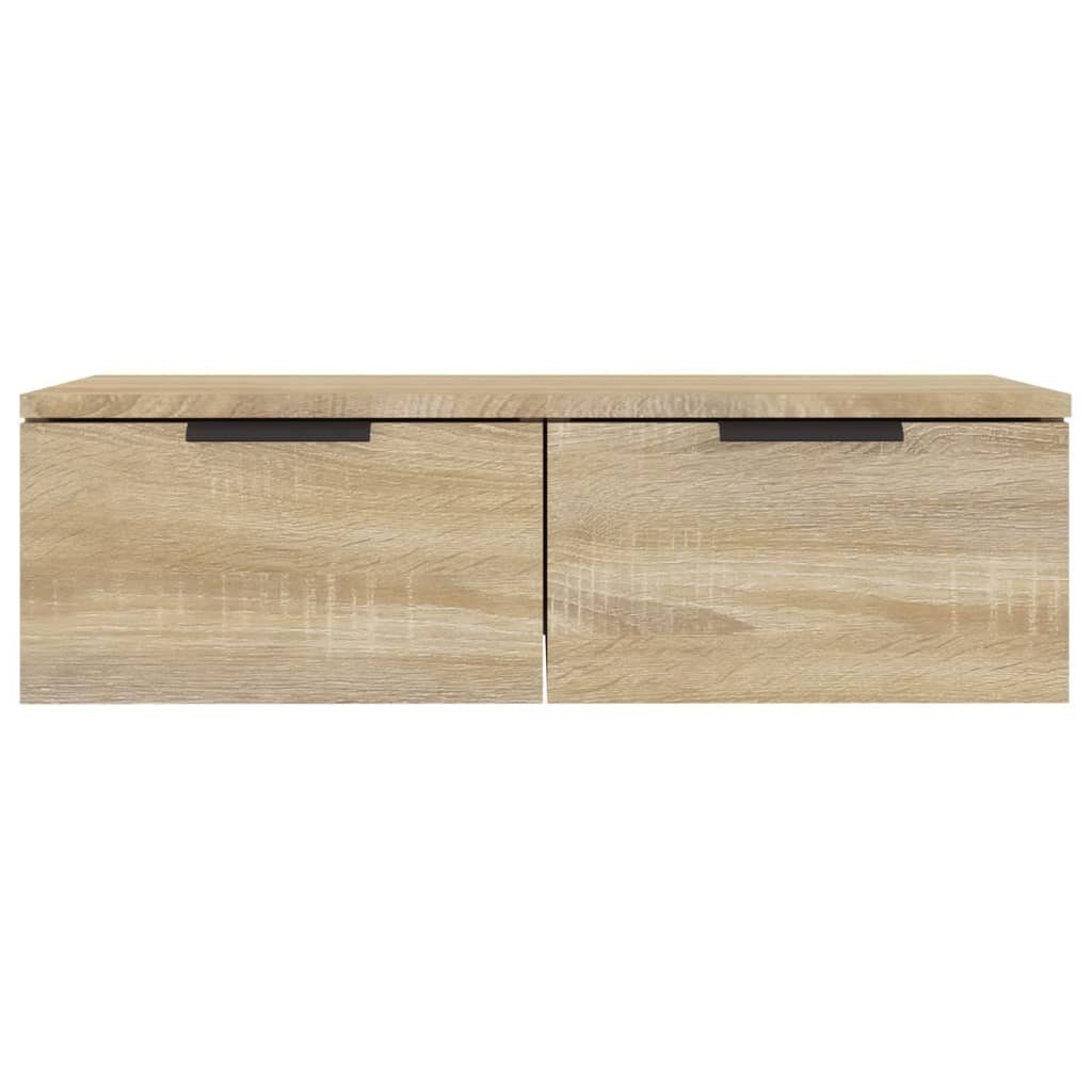 Holzwerkstoff Sonoma-Eiche furnicato 2 Wandregal 68x30x20 Stk. cm Wandschränke