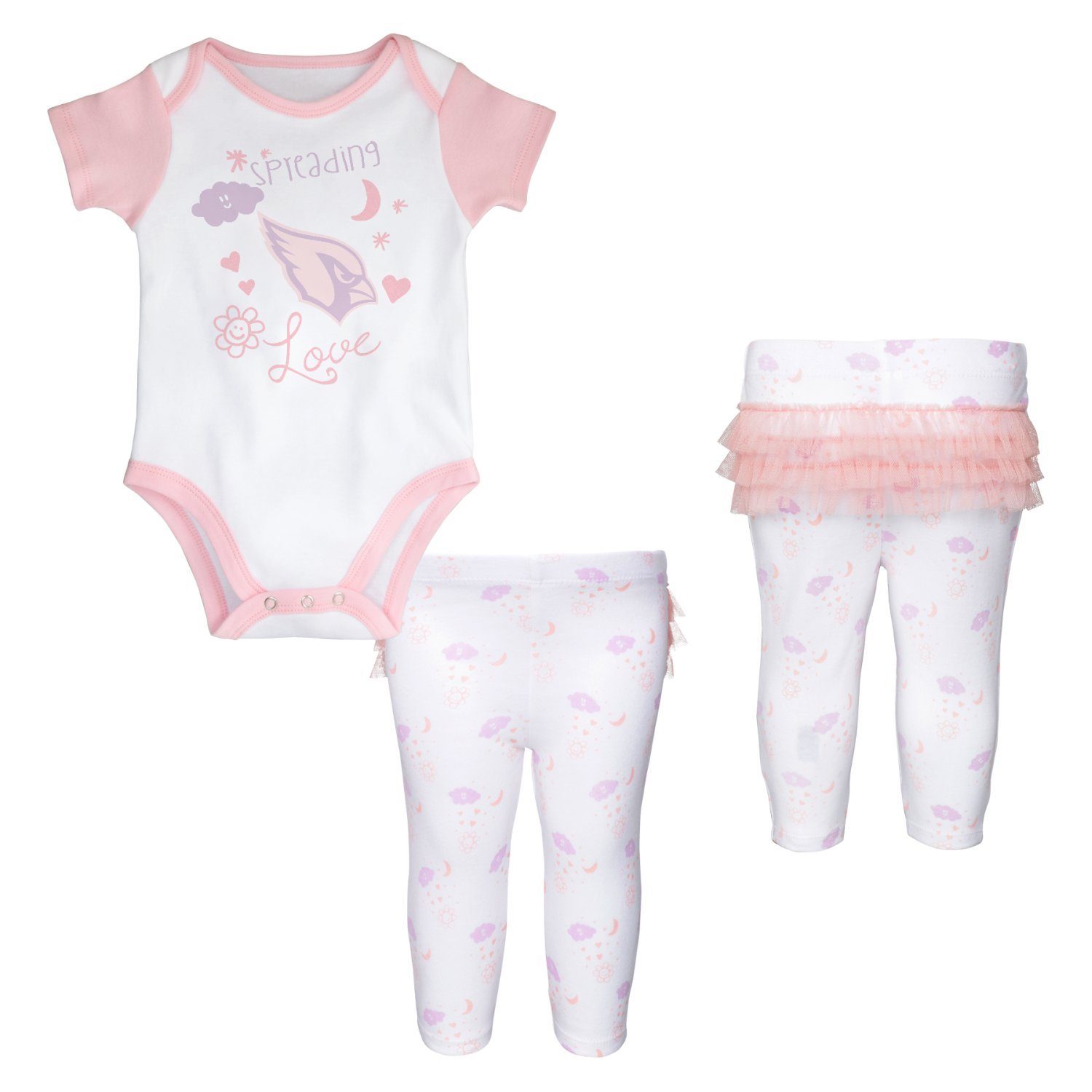 Outerstuff Print-Shirt NFL Body Leggings Set Arizona Cardinals