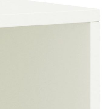 möbelando Nachtkommode Hardert (L/B/H: 35x30x40 cm), aus Kiefer-Massivholz in Weiß