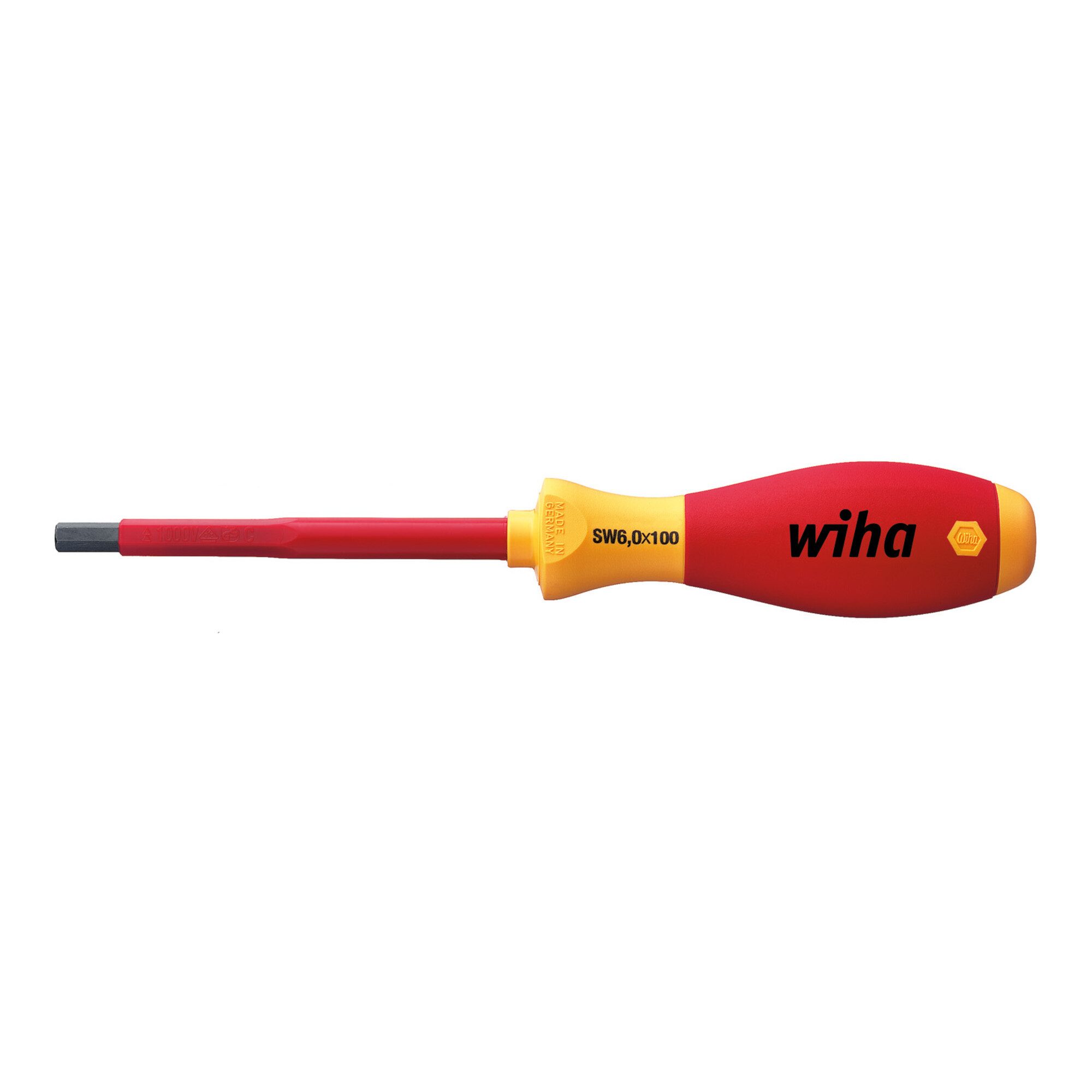 Wiha Elektro-Schraubendreher Wiha Schraubendreher SoftFinish® electric Sechskant 3,0 x 75 mm