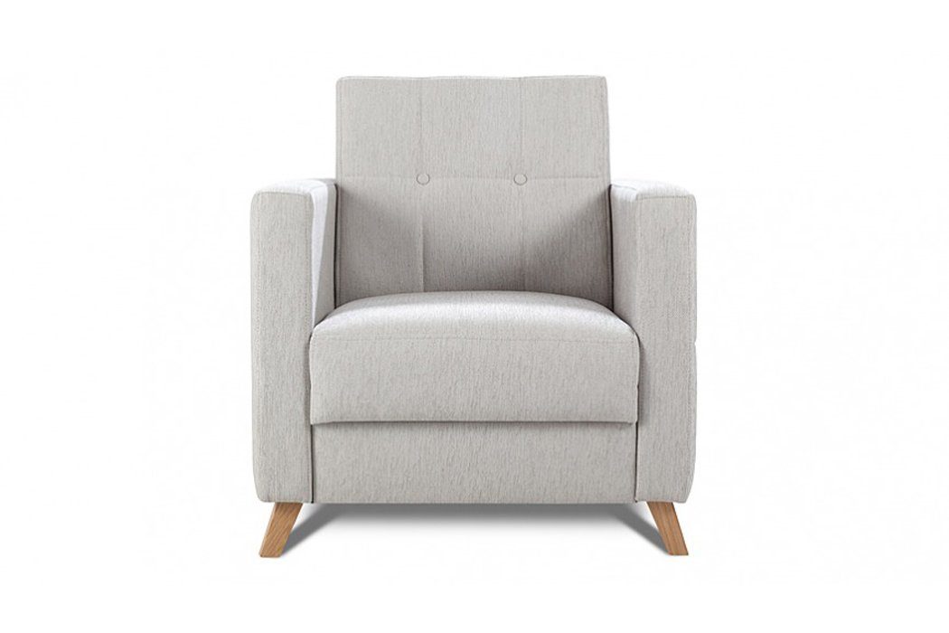 JVmoebel Sessel, Sessel Club Lounge Designer Stuhl Polster Sofa 1 Sitzer Relax Fernseh Grauer Neu | Einzelsessel