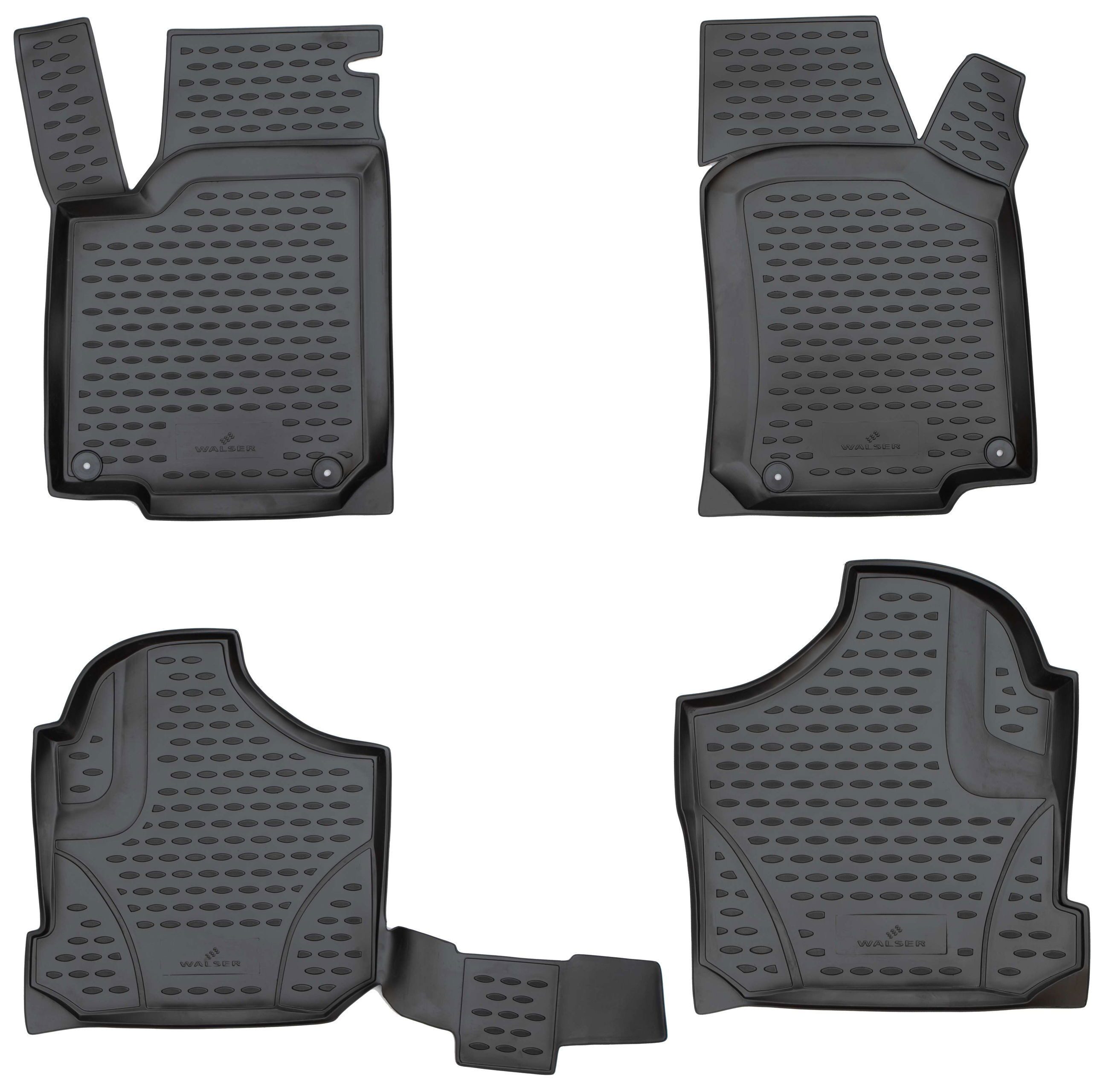 WALSER Kofferraumwanne Automatte Passform XTR (4 St), für VW GOLF IV Variant (1J5), GOLF IV (1J1) VW GOLF IV Variant (1J5) 05/1999-06/2006, VW GOLF IV (1J1) 08/1997-04/2008