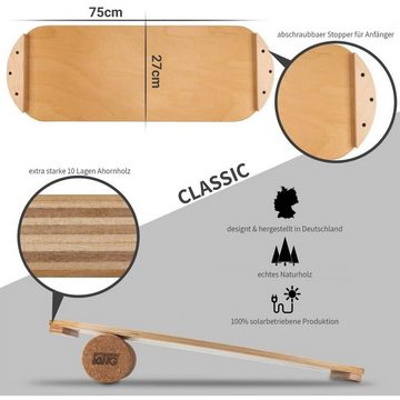 BoarderKING Gleichgewichtstrainer Indoorboard Classic (Set)