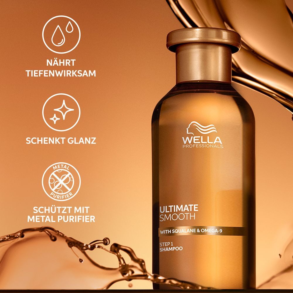 Wella Professionals Haarshampoo Wella Professional Ultimate Smooth Shampoo 100 ml